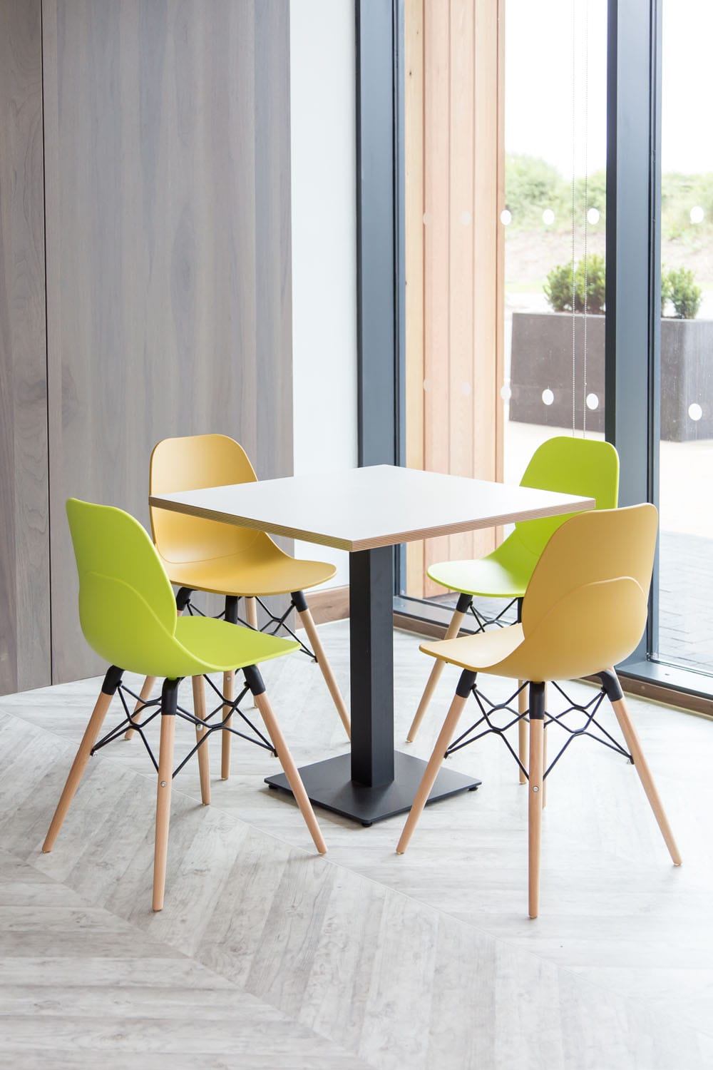 RECORD - Chair, Black or Beech Legs