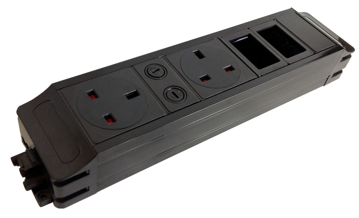 Power Pack Under Desk Power and Data