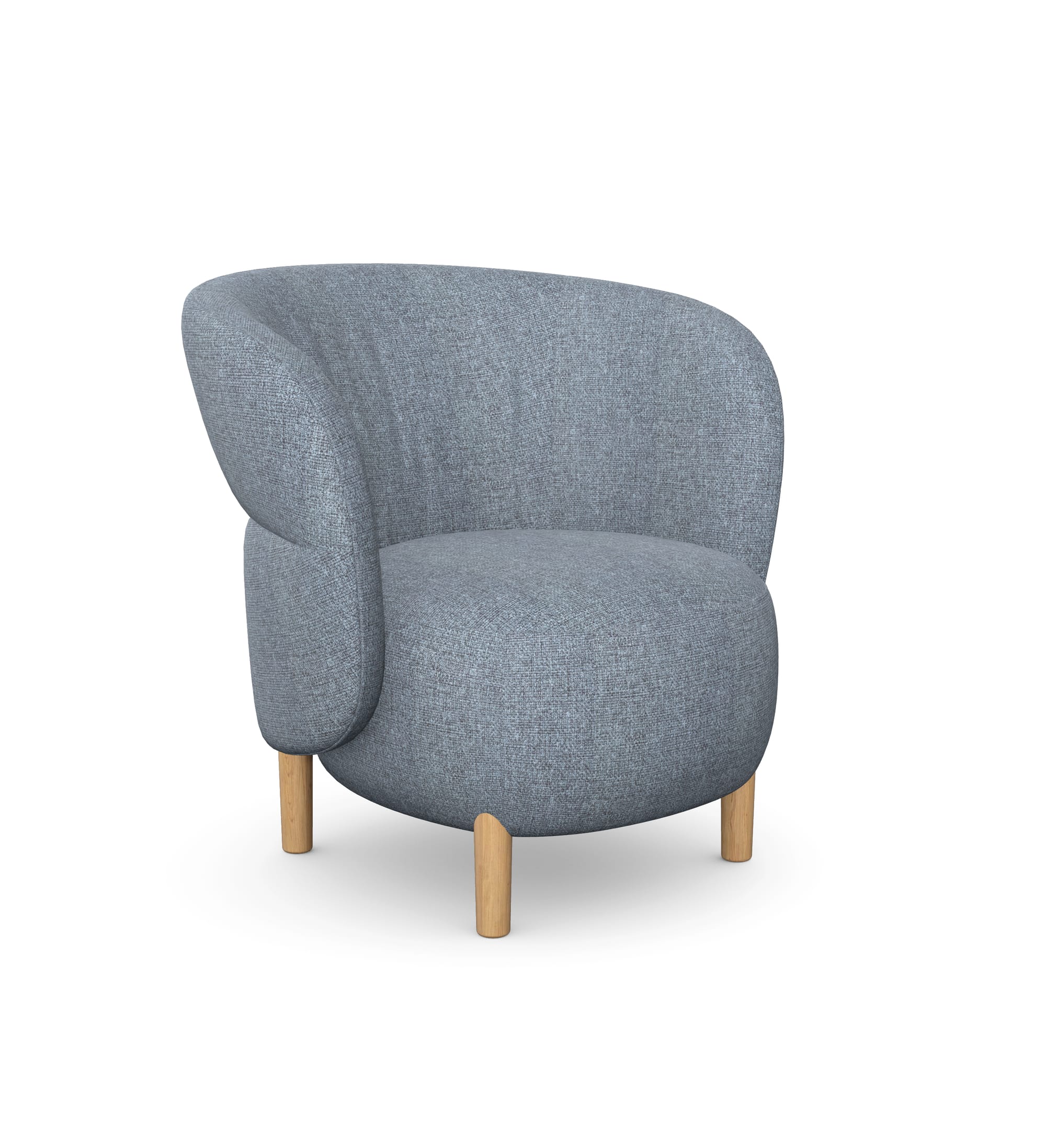 Kori Armchair - Wooden Legs