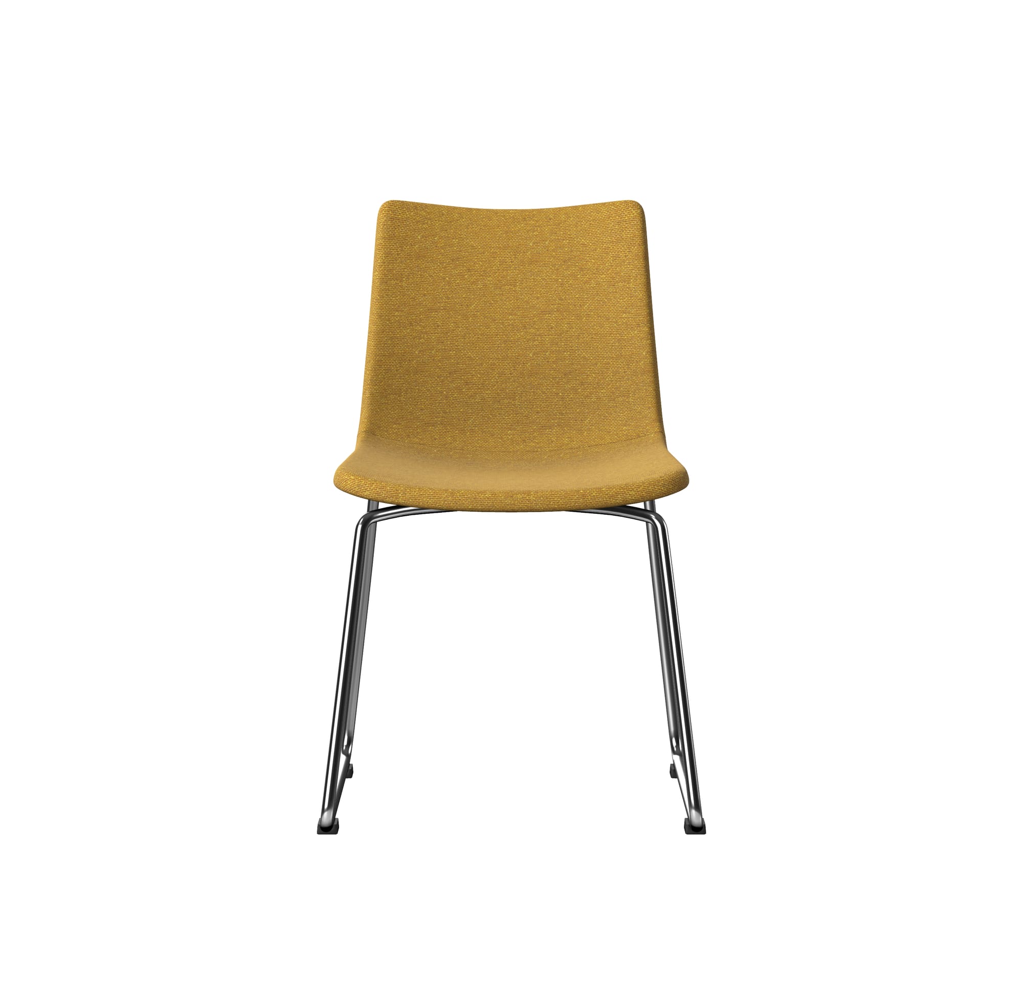 PRIME - Upholstered Chair, Skid Metal Base