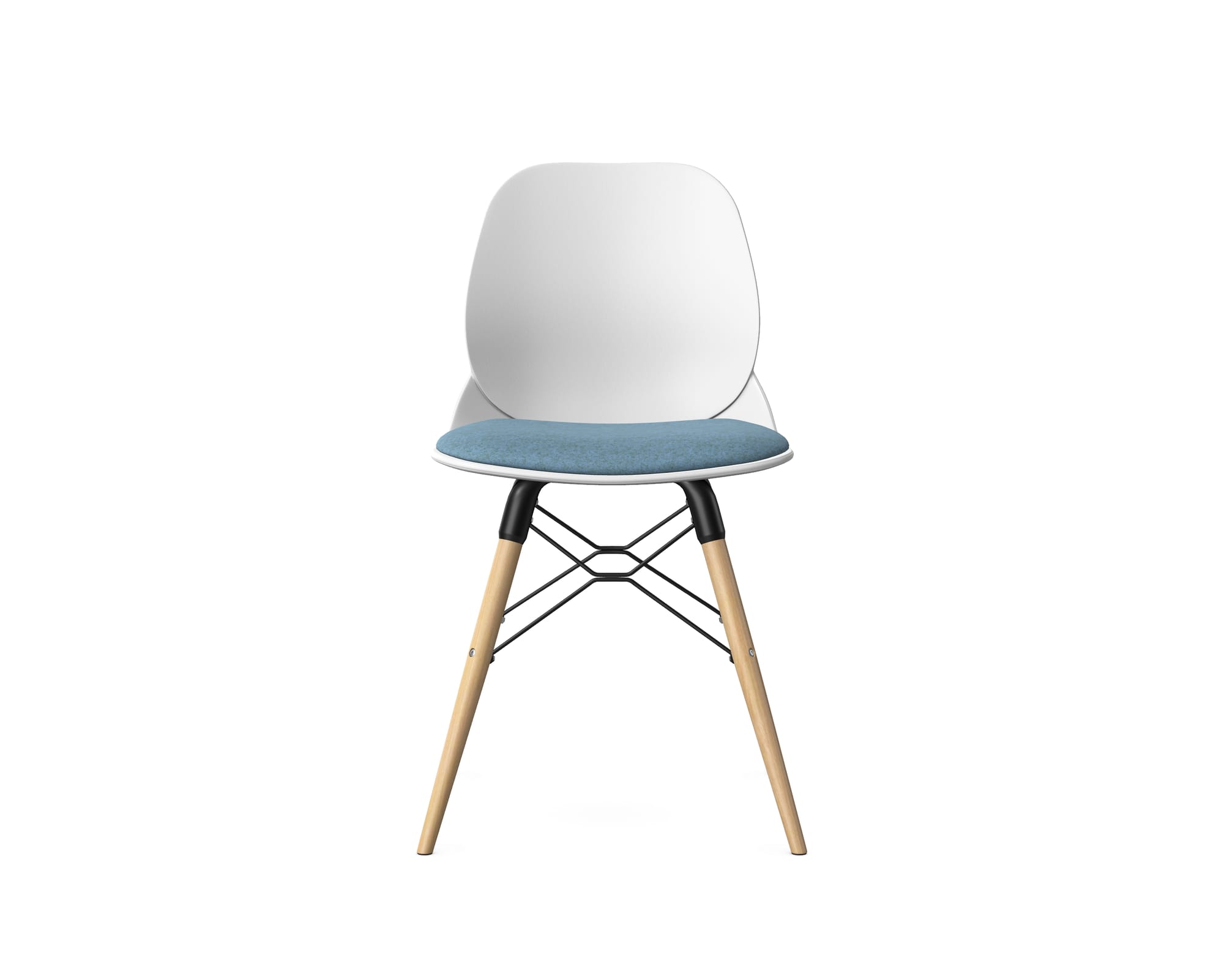 RECORD - Chair, Black or Beech Legs