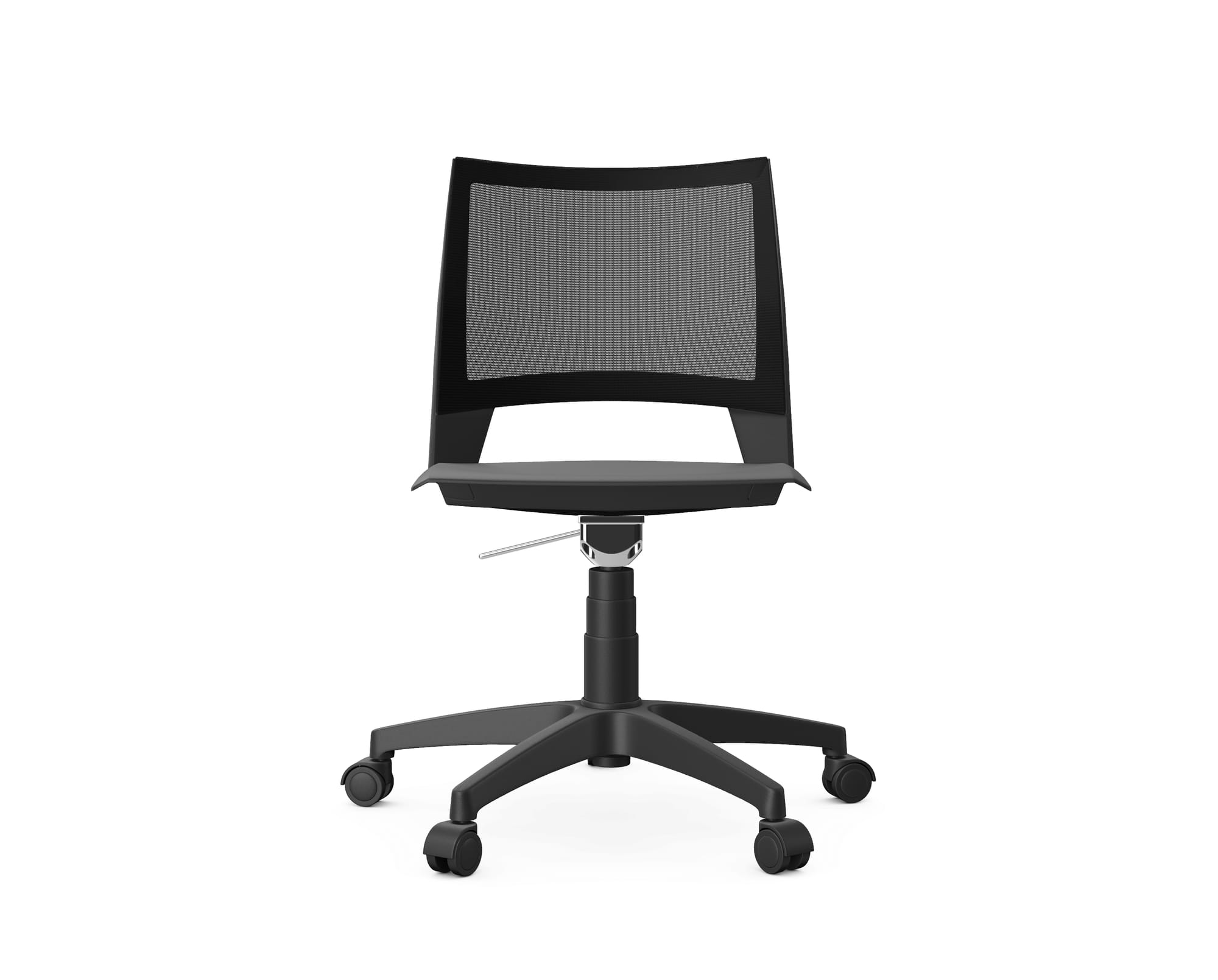 SENSOR - Chair, 5 Star Polypropylene Base with Castors