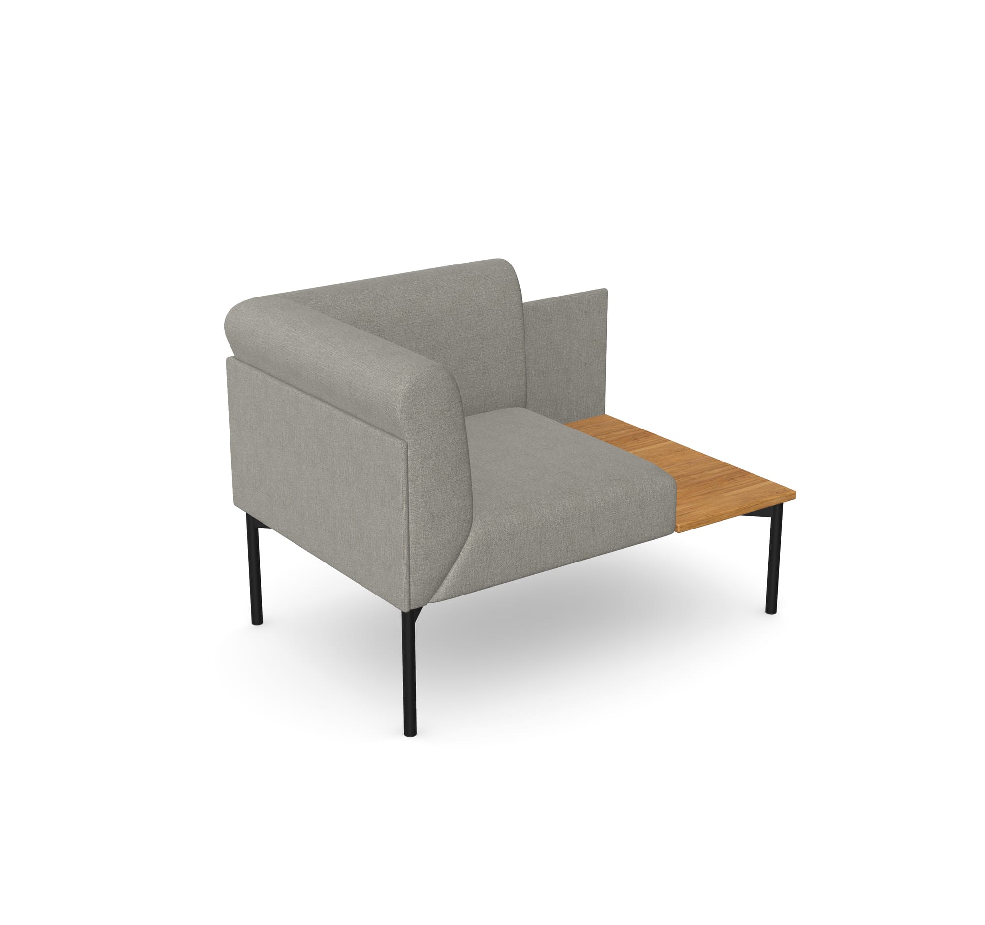 Sona 1,5 Seater Corner with Table Left