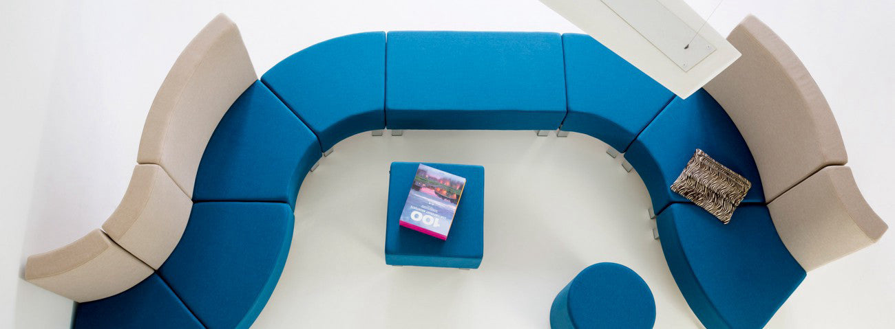 Snake Square Seater with Backrest