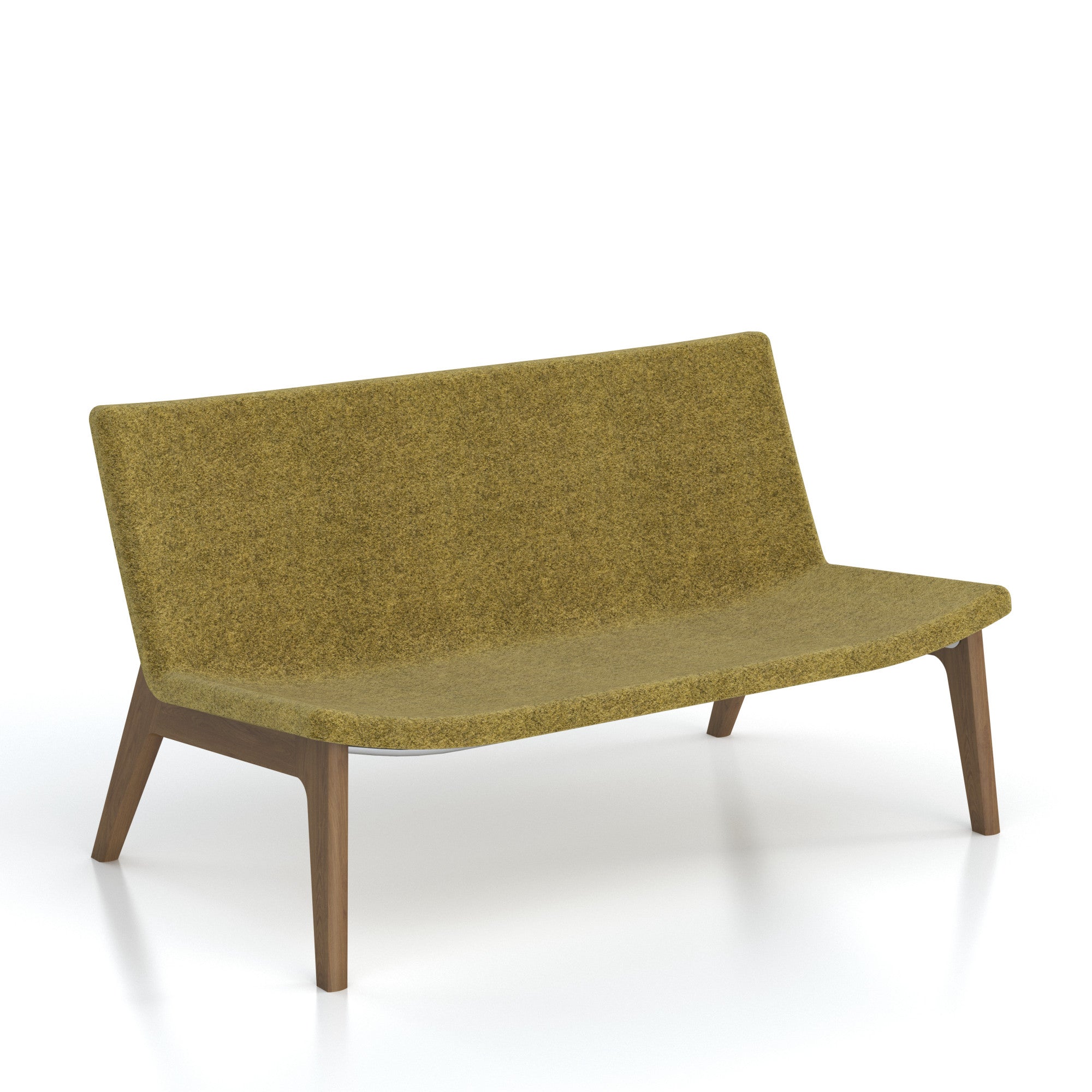 JASPA - Two Seat Sofa, 4 Wooden Legs