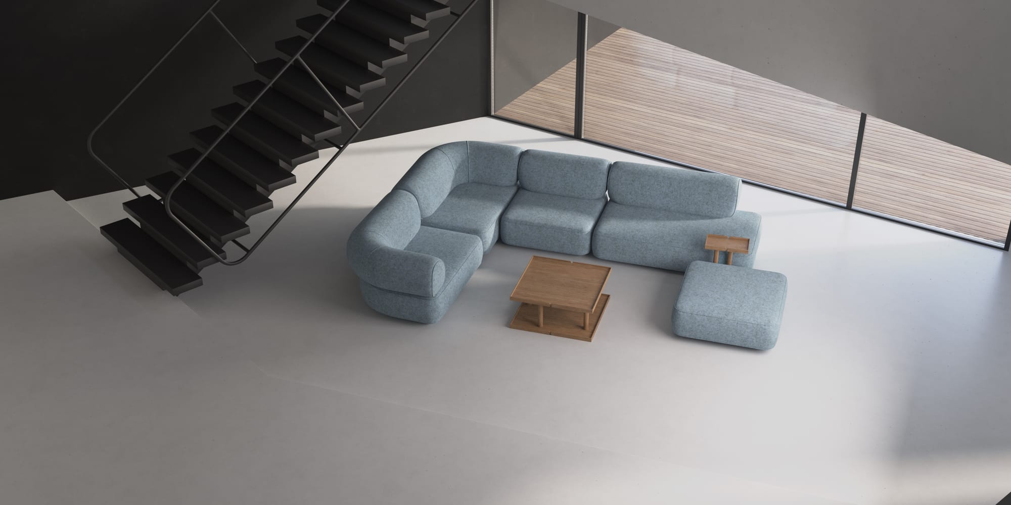 Daaz - 2 Seater Sofa Left