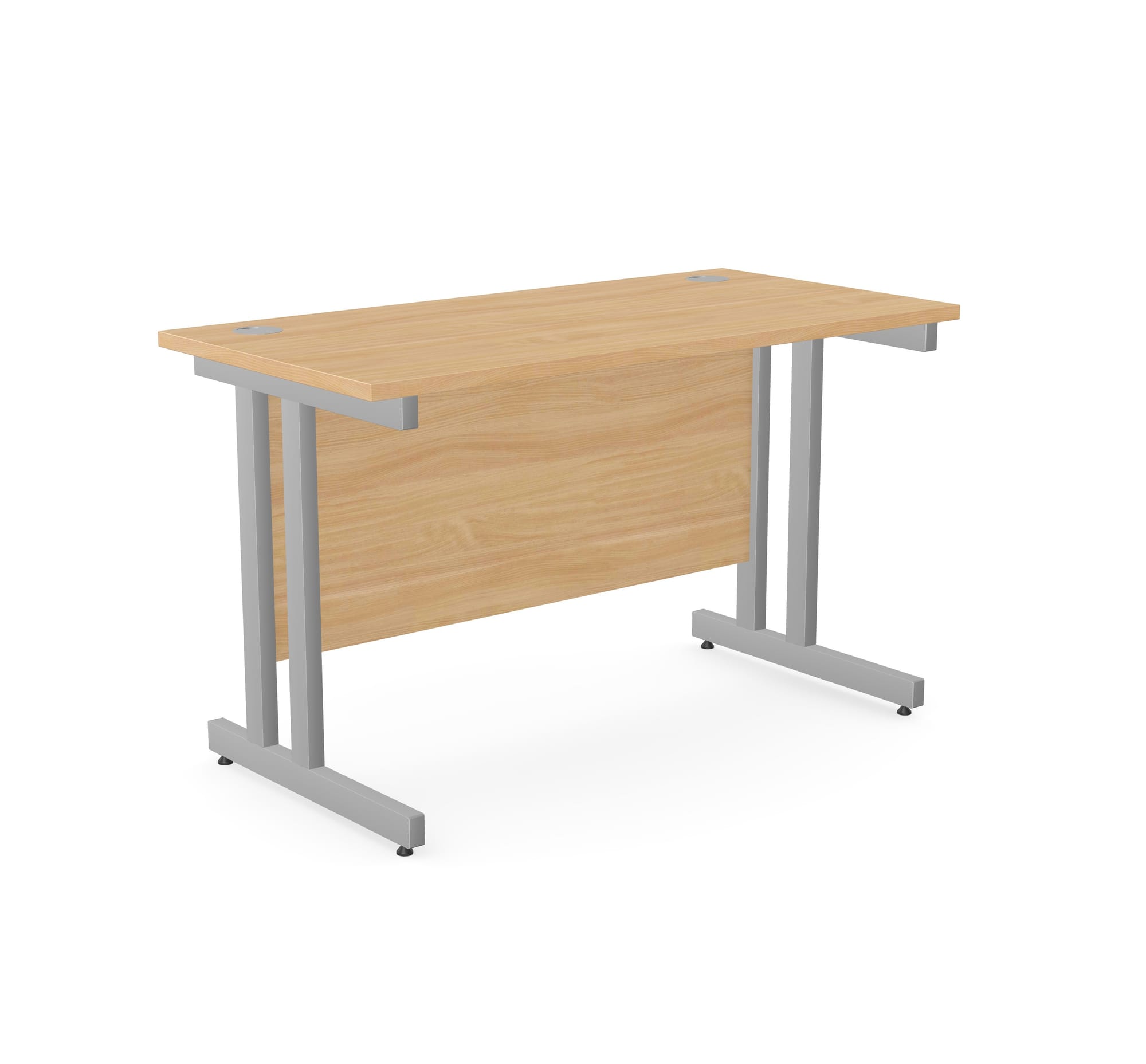 Ashford Metal Twin Leg Straight Desk 600