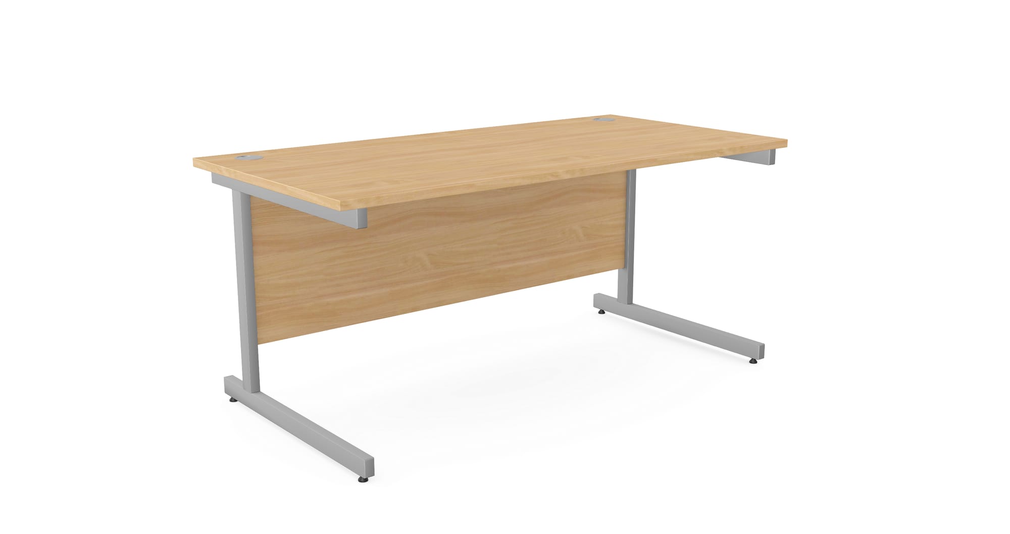 Ashford Metal Leg Straight Desk