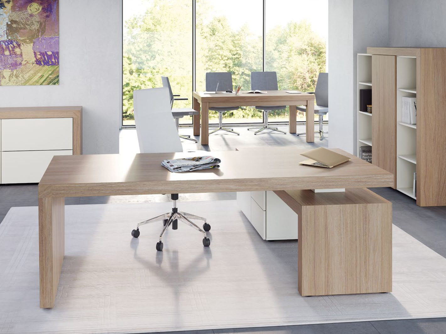 Auttica Executive Desk 2000x900/2000x750/570