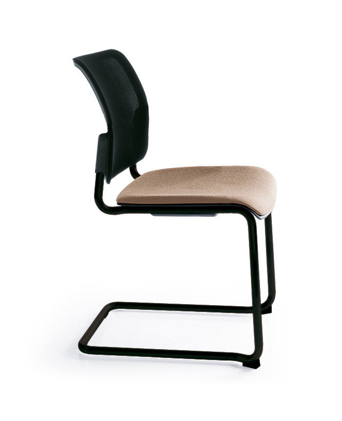 Bit Plastic Seat and Backrest Chair, 4-Legged Frame - Model 550H