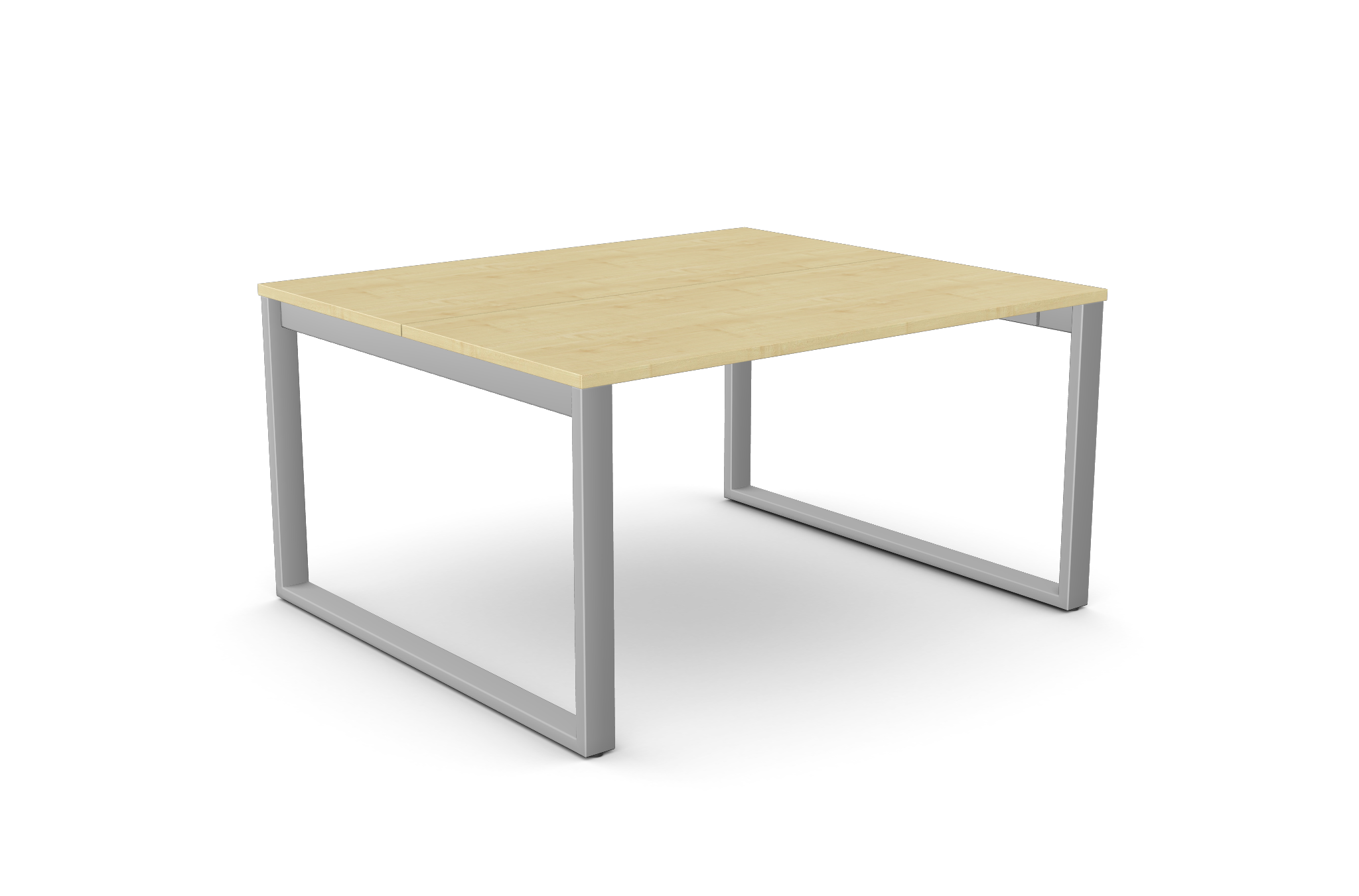 Switch 2 Person Bench Desk, Closed Leg