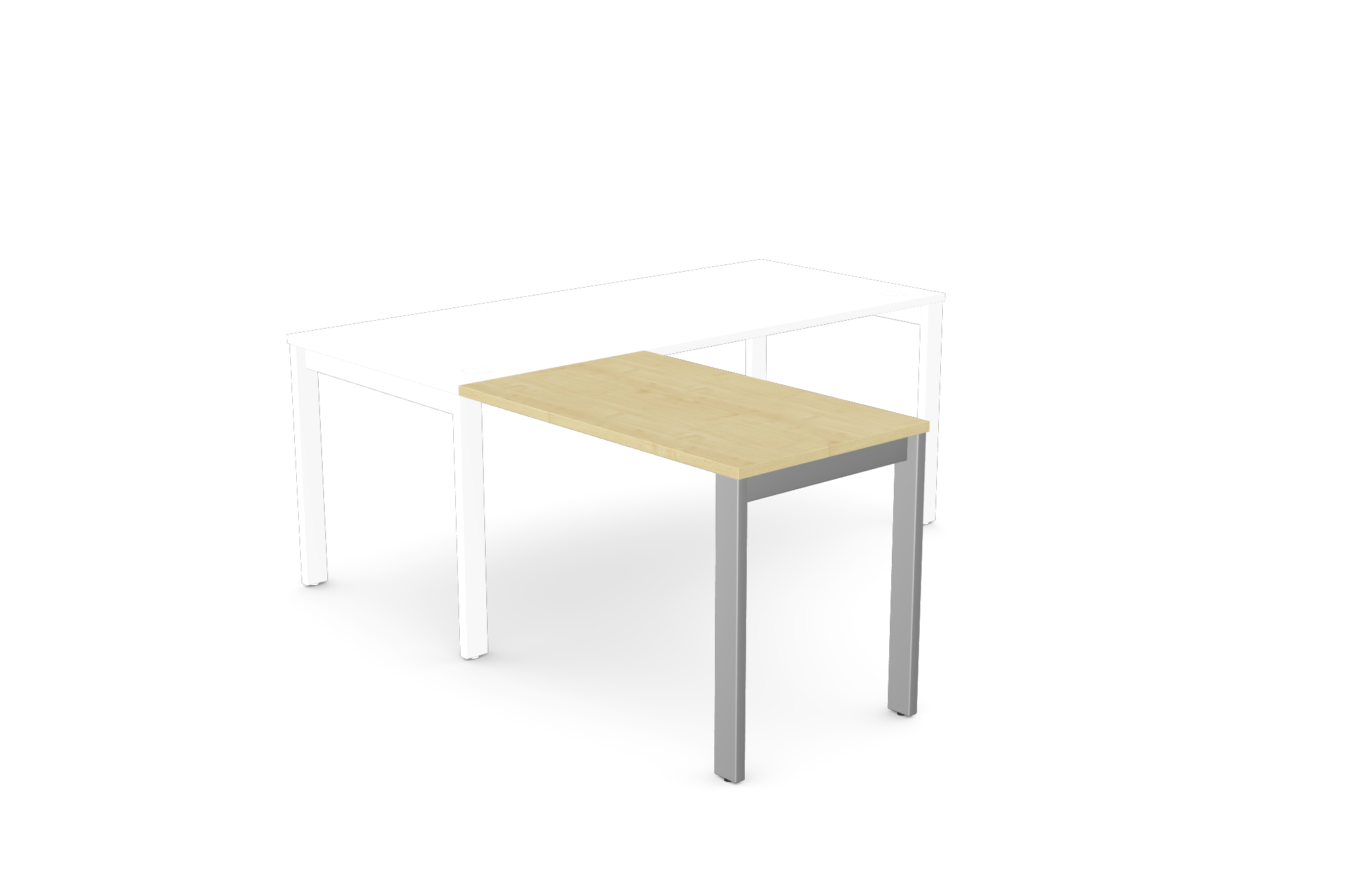 Switch Return Desk, Open Leg