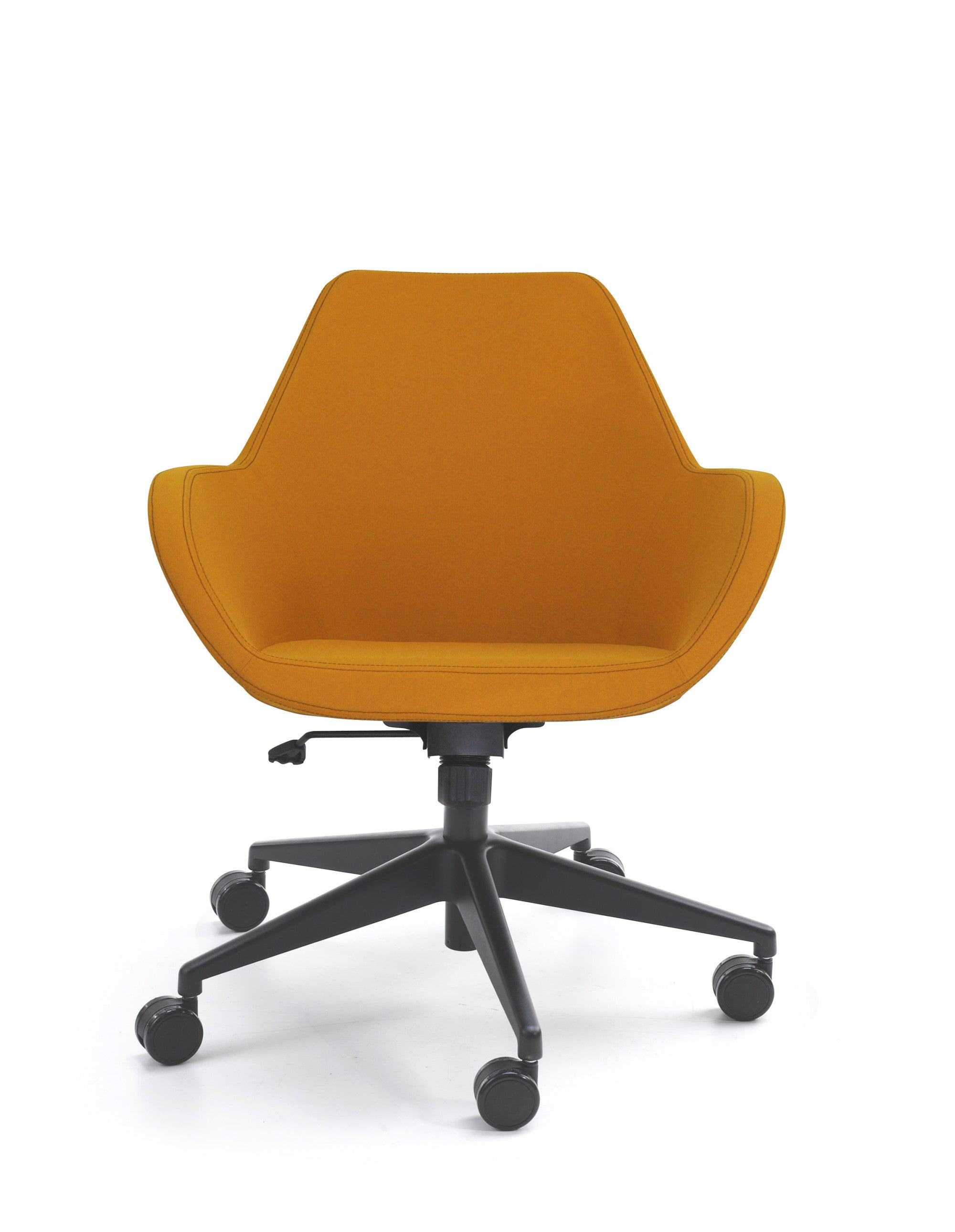 Fan Swivel Five Star Base Armchair with Castors/ Economic Mechanism - Model 10Z / 10E