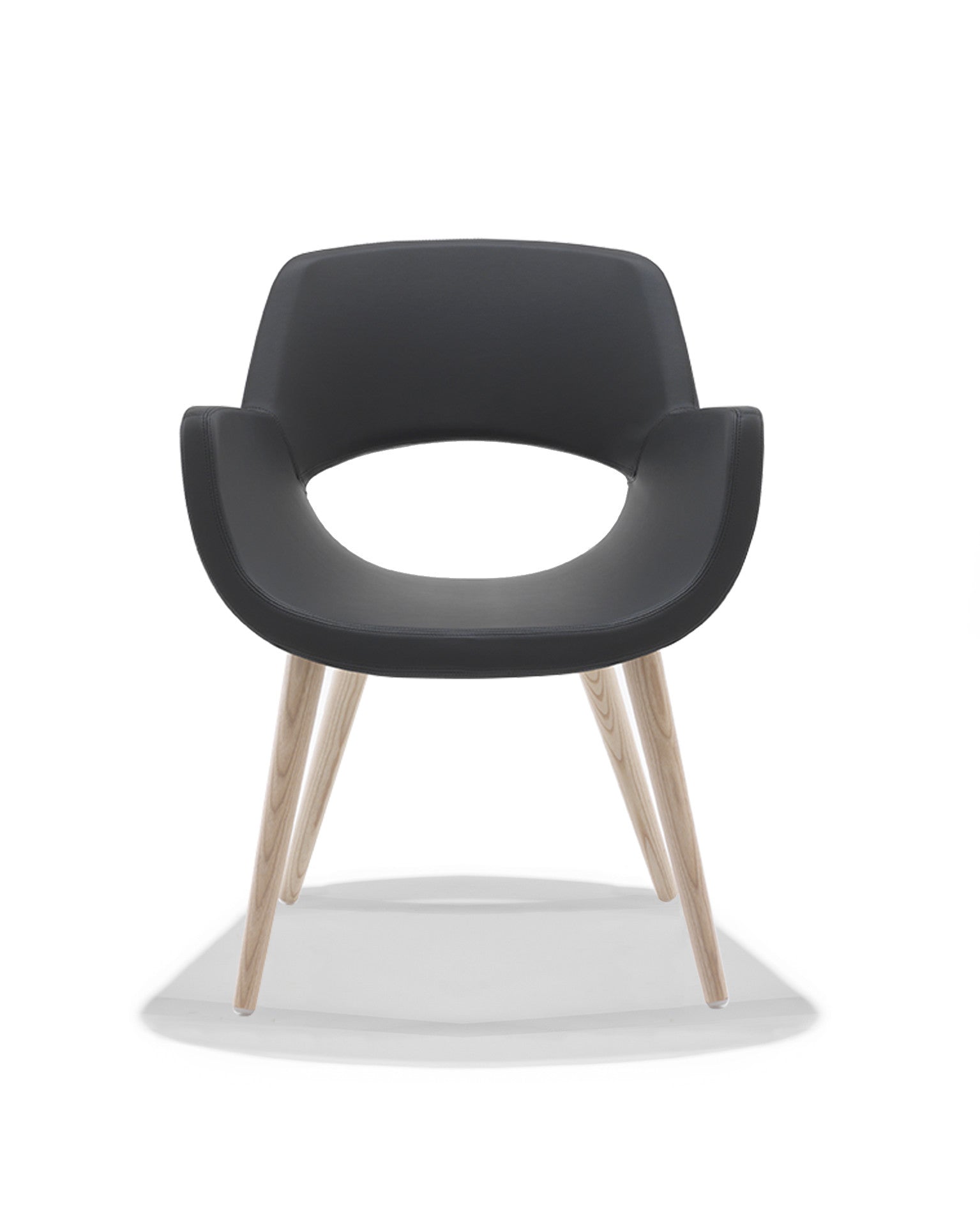 FIELDER - Chair, 4 Metal Legs