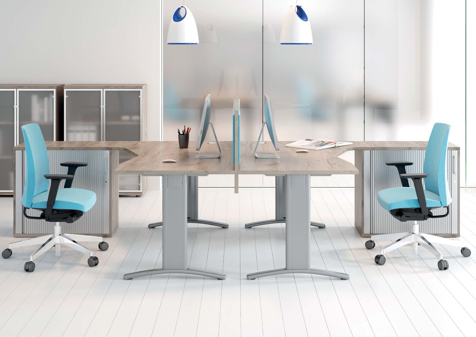 Desking System Flex-R FL-9R / FL-10R / FL-11R / FL-12R / FL-13R / FL-14R K Top