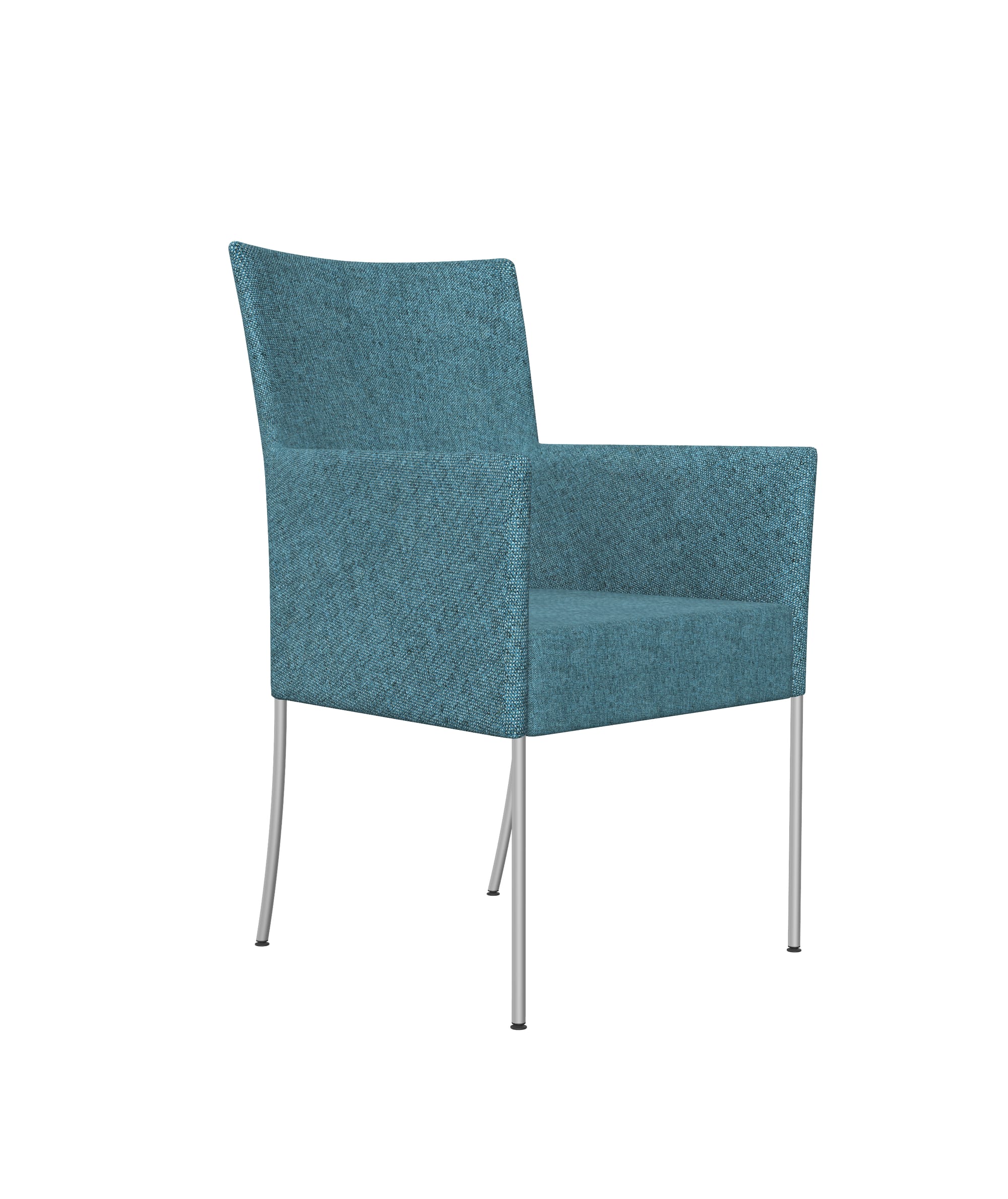Time 4-Legged Meeting/Dining Chair with Arms
