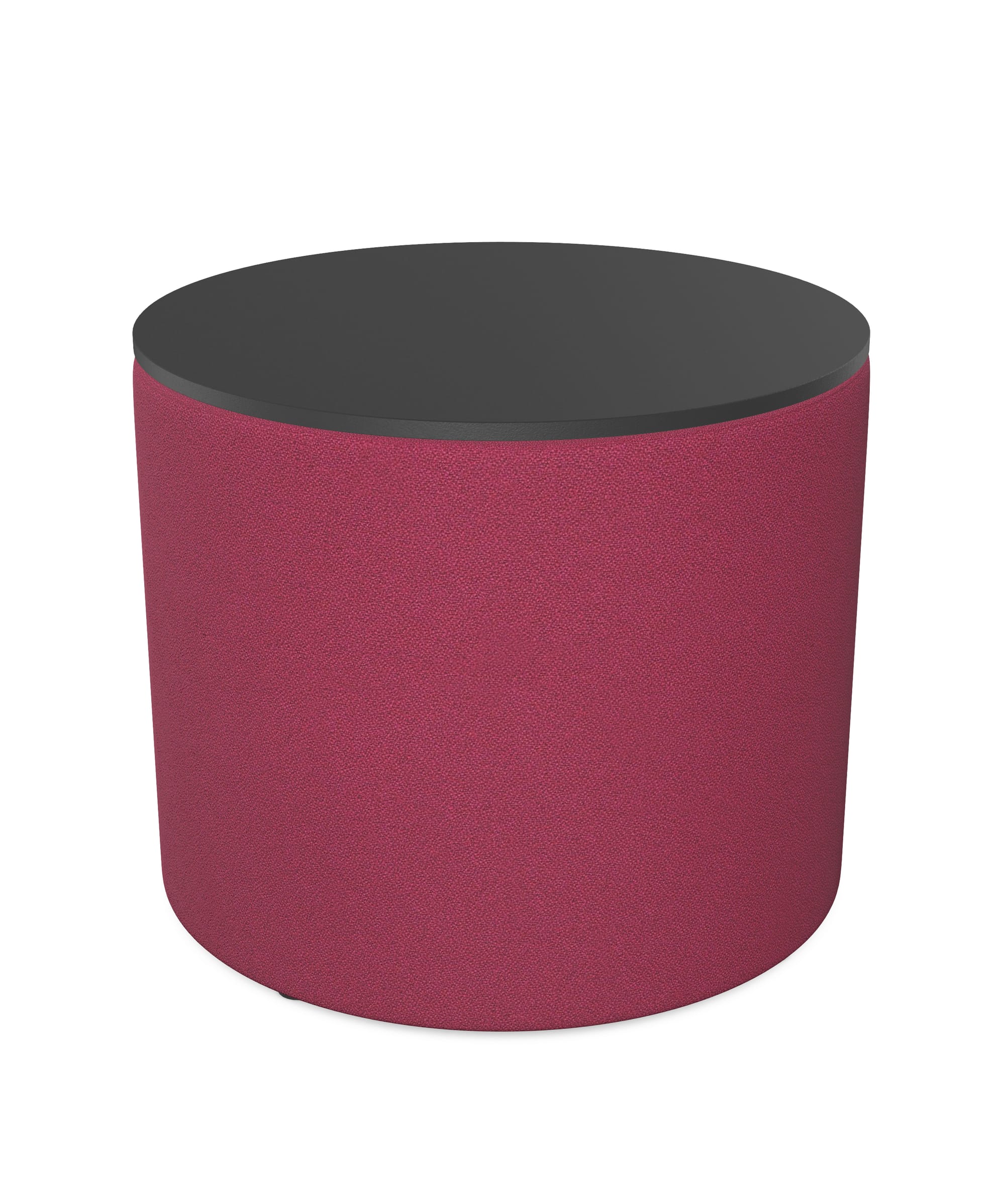 Volt & Square Round Pouffe