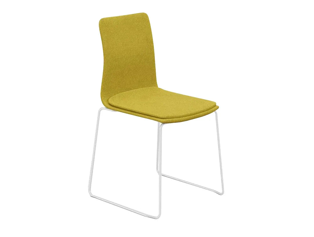 Linar Plus Upholstered Chair, Cantilever