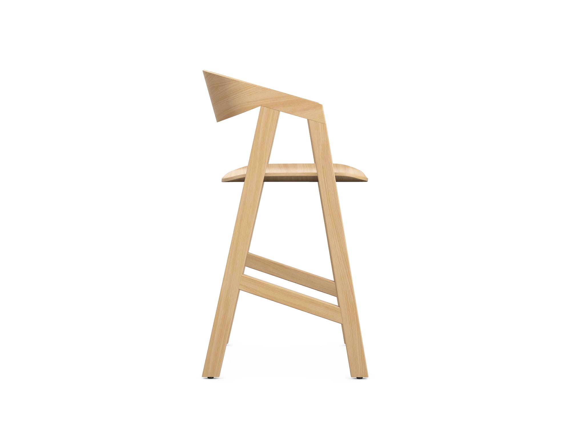 MICRO - Wooden Mid Height Stool