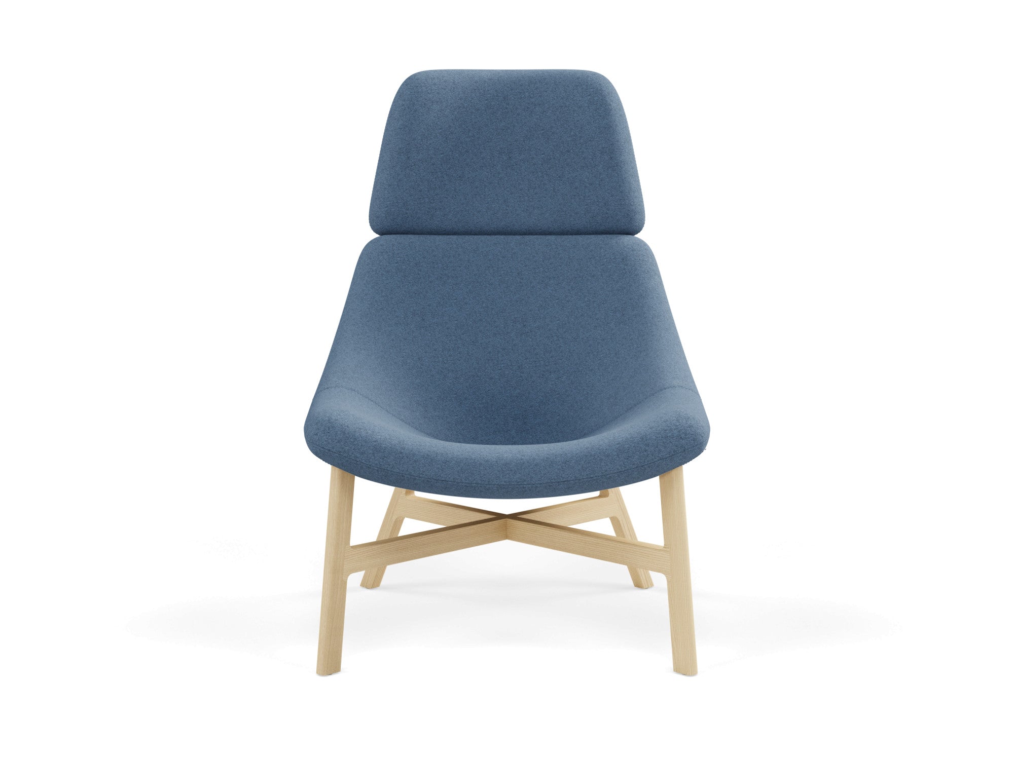 Mishell XL Armchair, Wooden Legs
