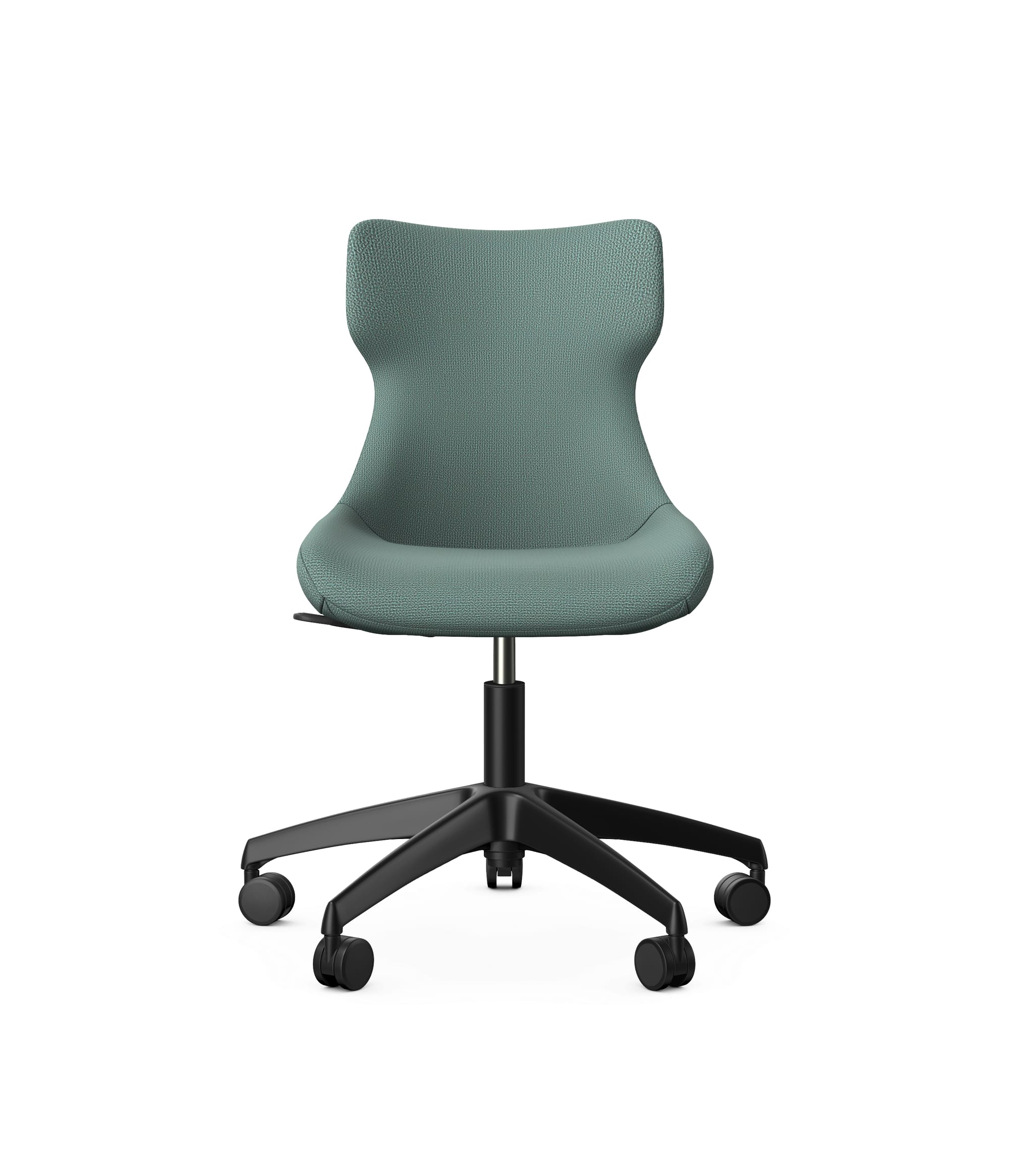NOVA - Chair, 5 Star Metal Base With Castors