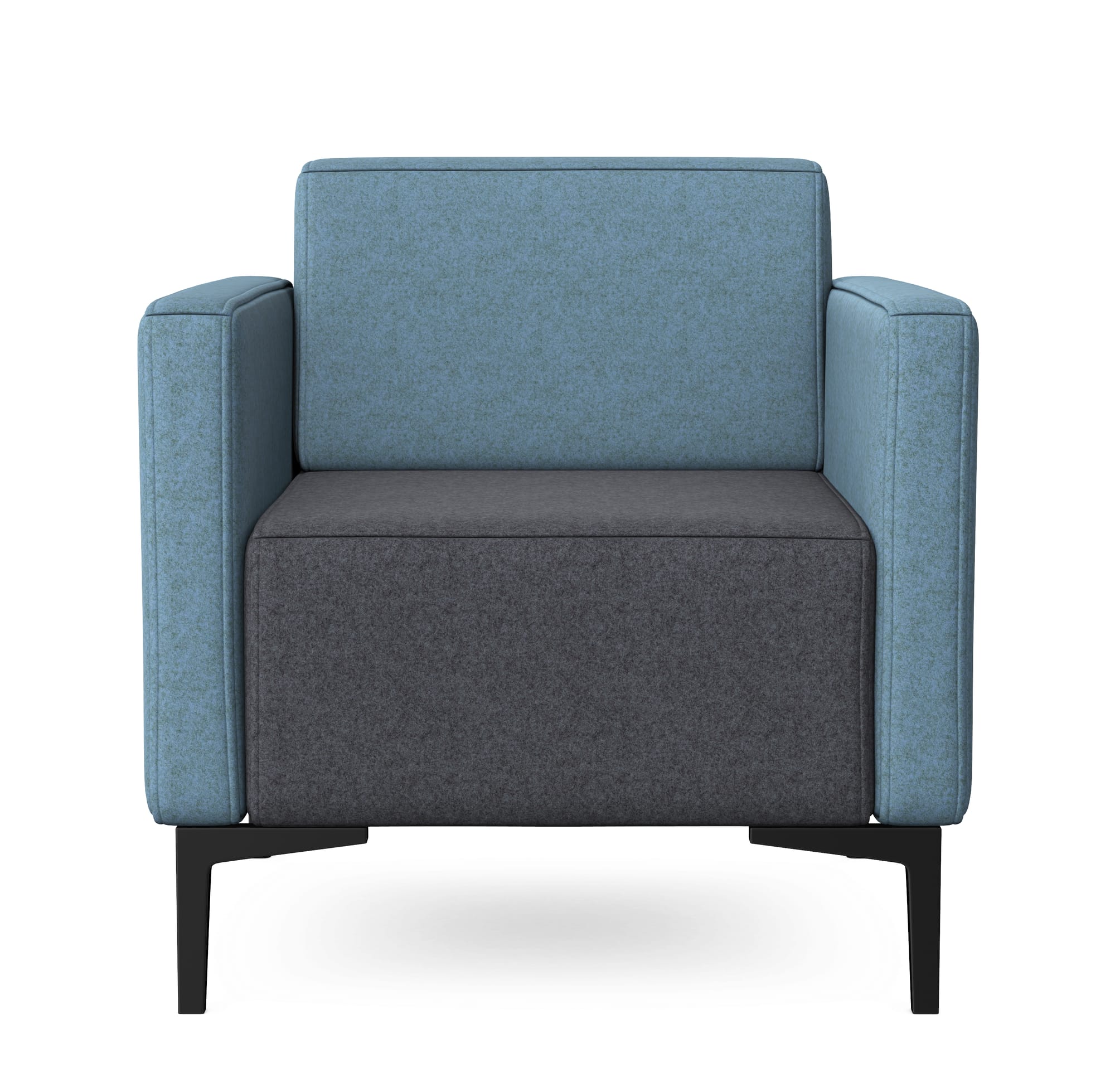 OBAN - Single Sofa with Backrest, Metal Legs – OfficeFitOuts.ie
