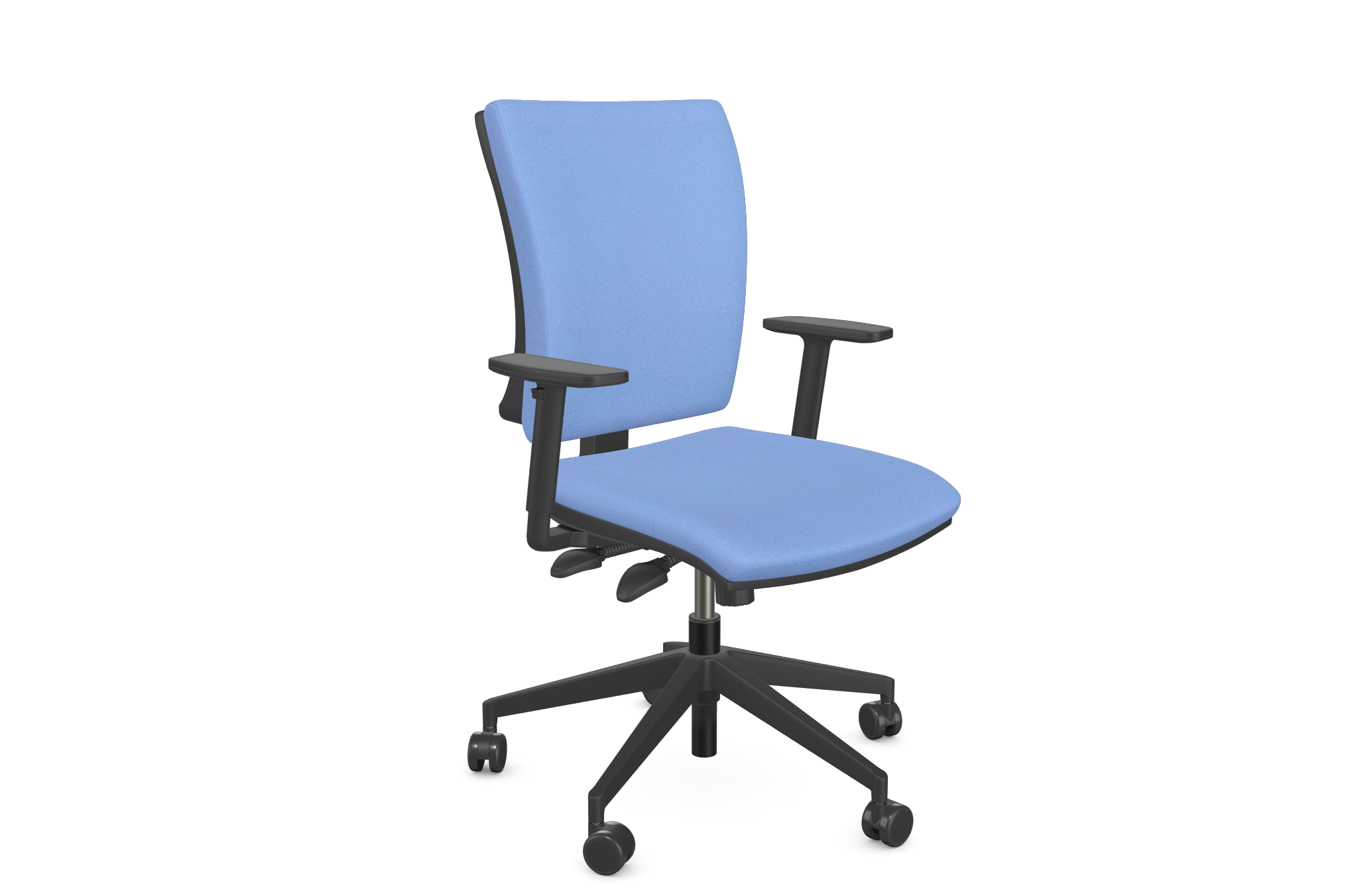 OG2 High Backrest Black Frame Swivel Task Chair