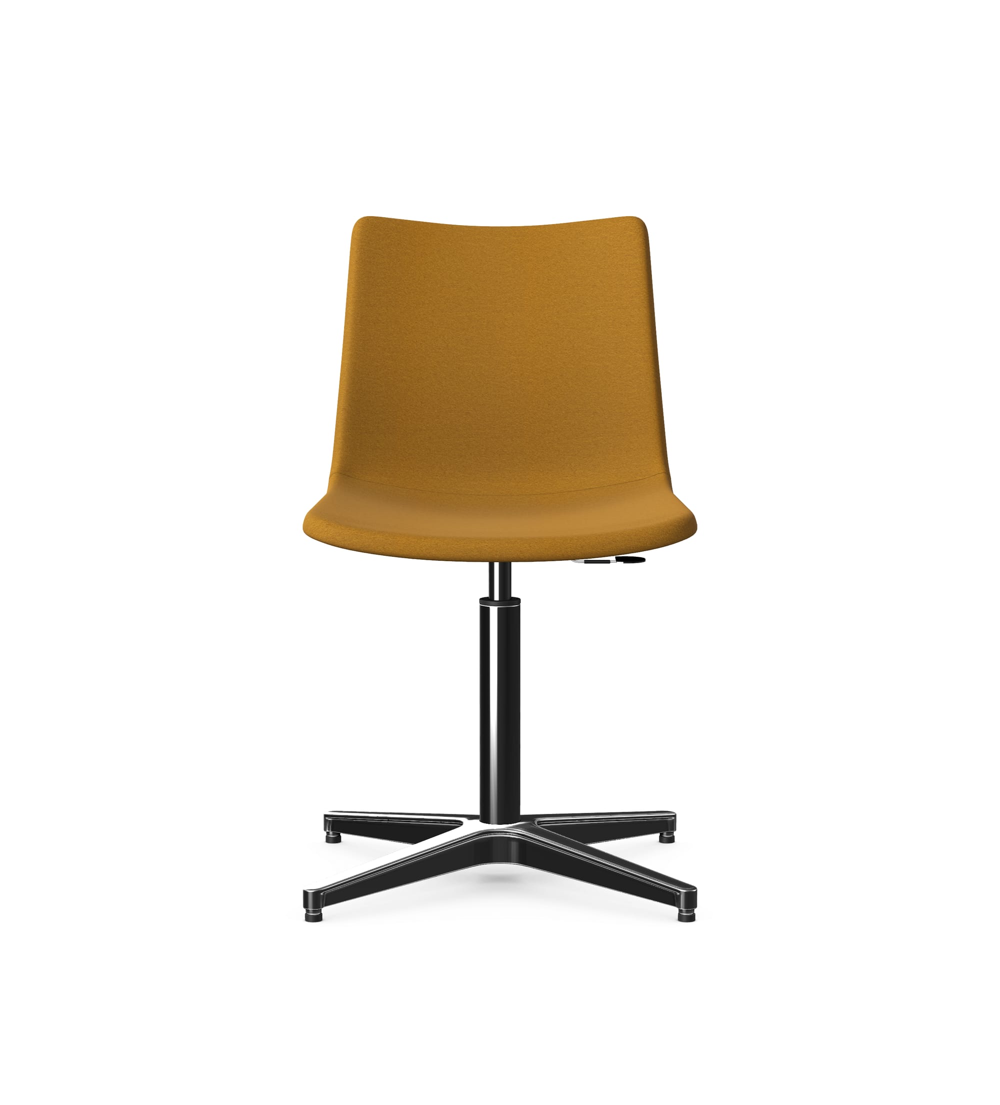 PRIME - Upholstered Chair, 4 Star Chrome Metal Gas Lift Base