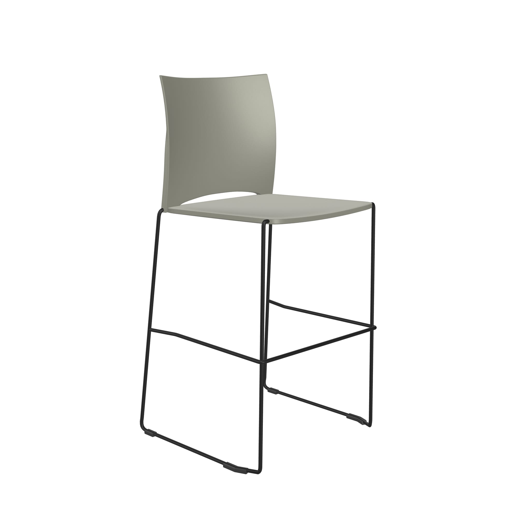Ariz Plastic Seat and Backrest Stool - Model 550CV