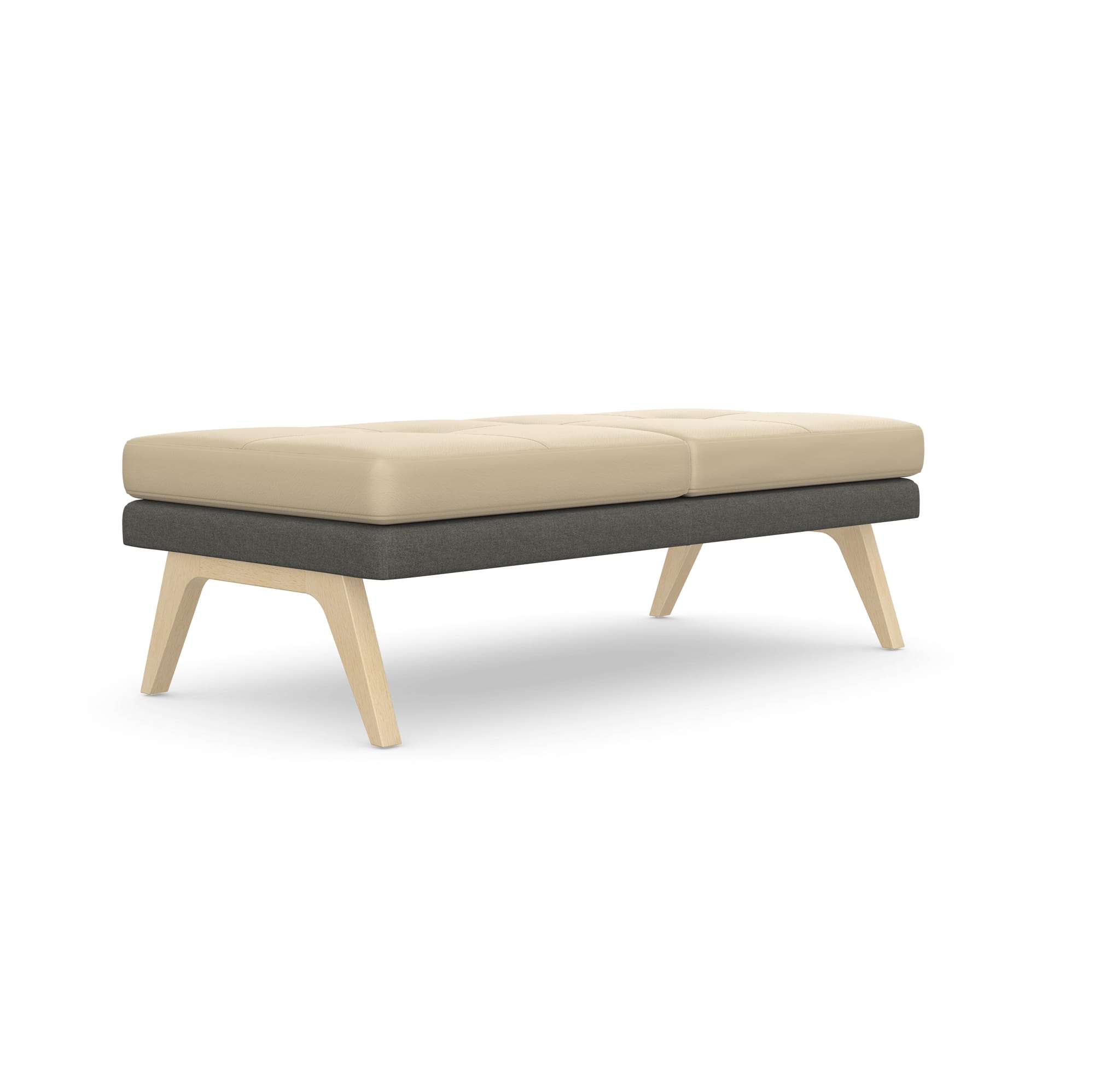 October 2-Seat Pouffe