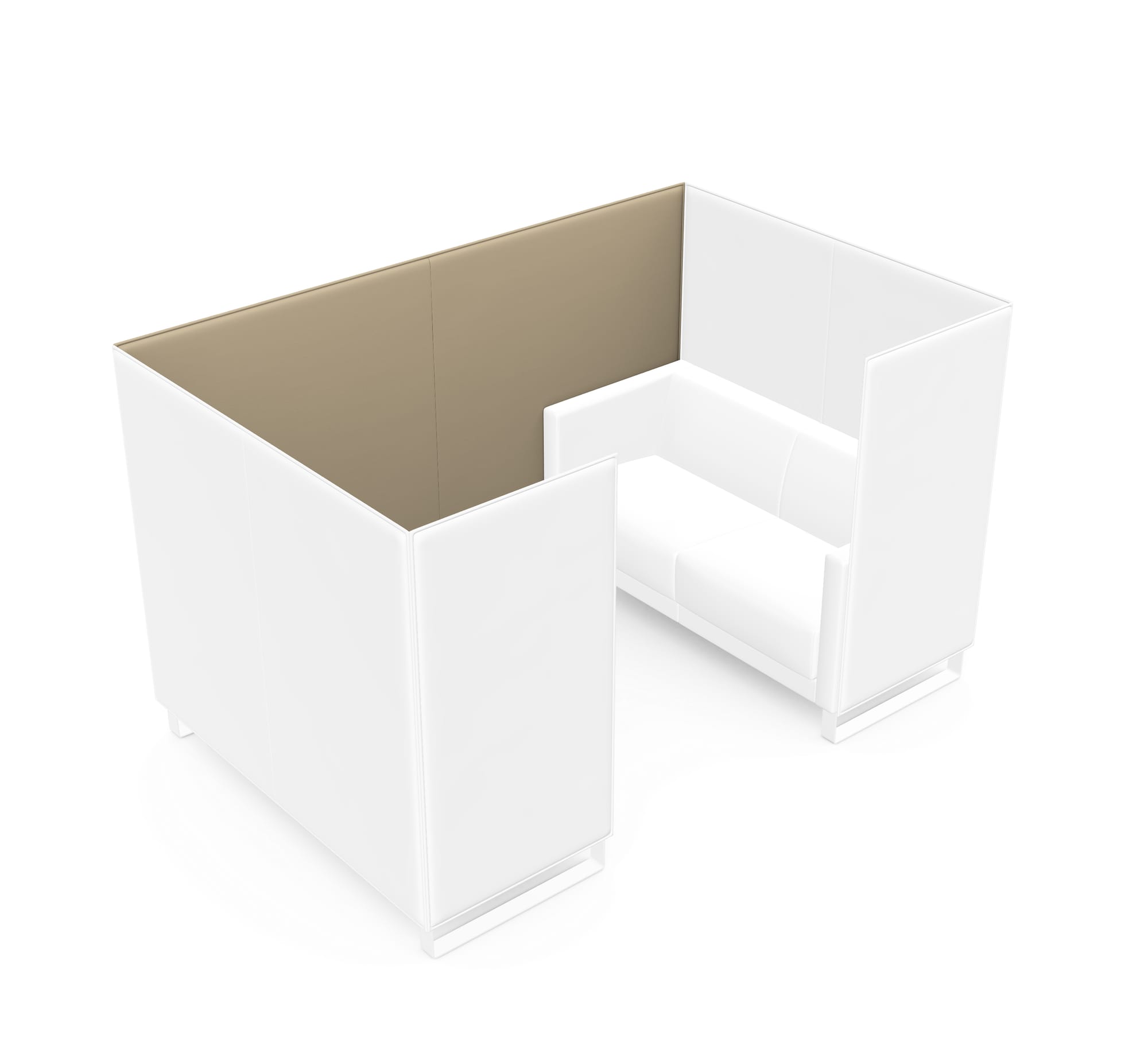 Vancouver Lite Connecting Wall to Create U-shape Set