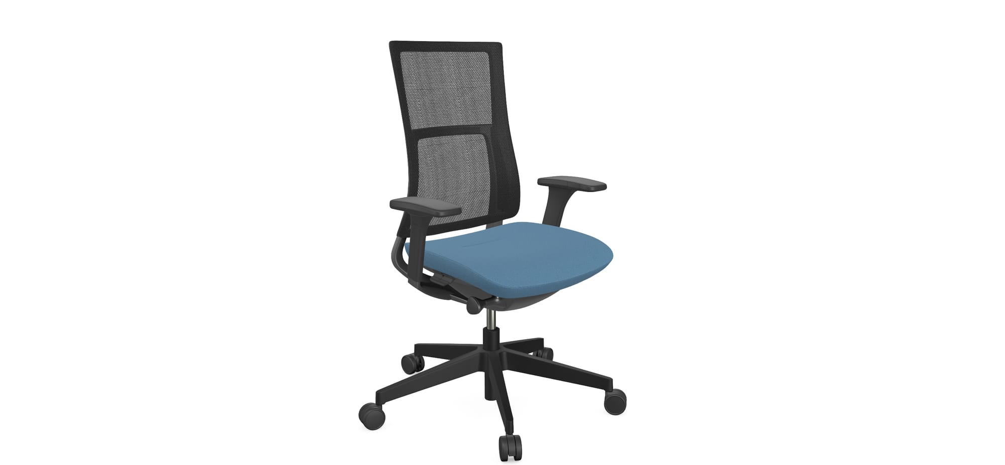 Violle Mesh Backrest, no Headrest Black