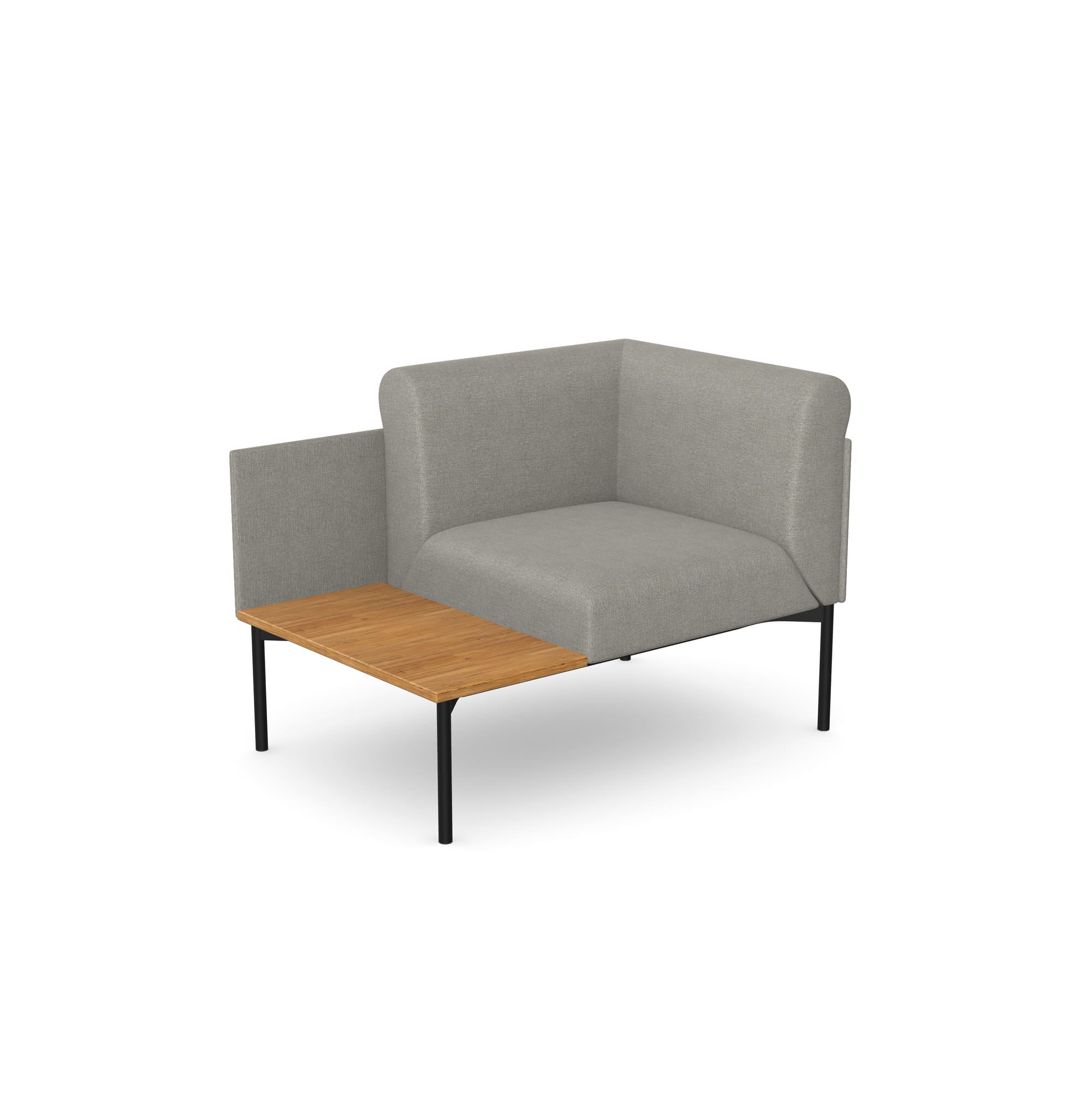 Sona 1,5 Seater Corner with Table Right