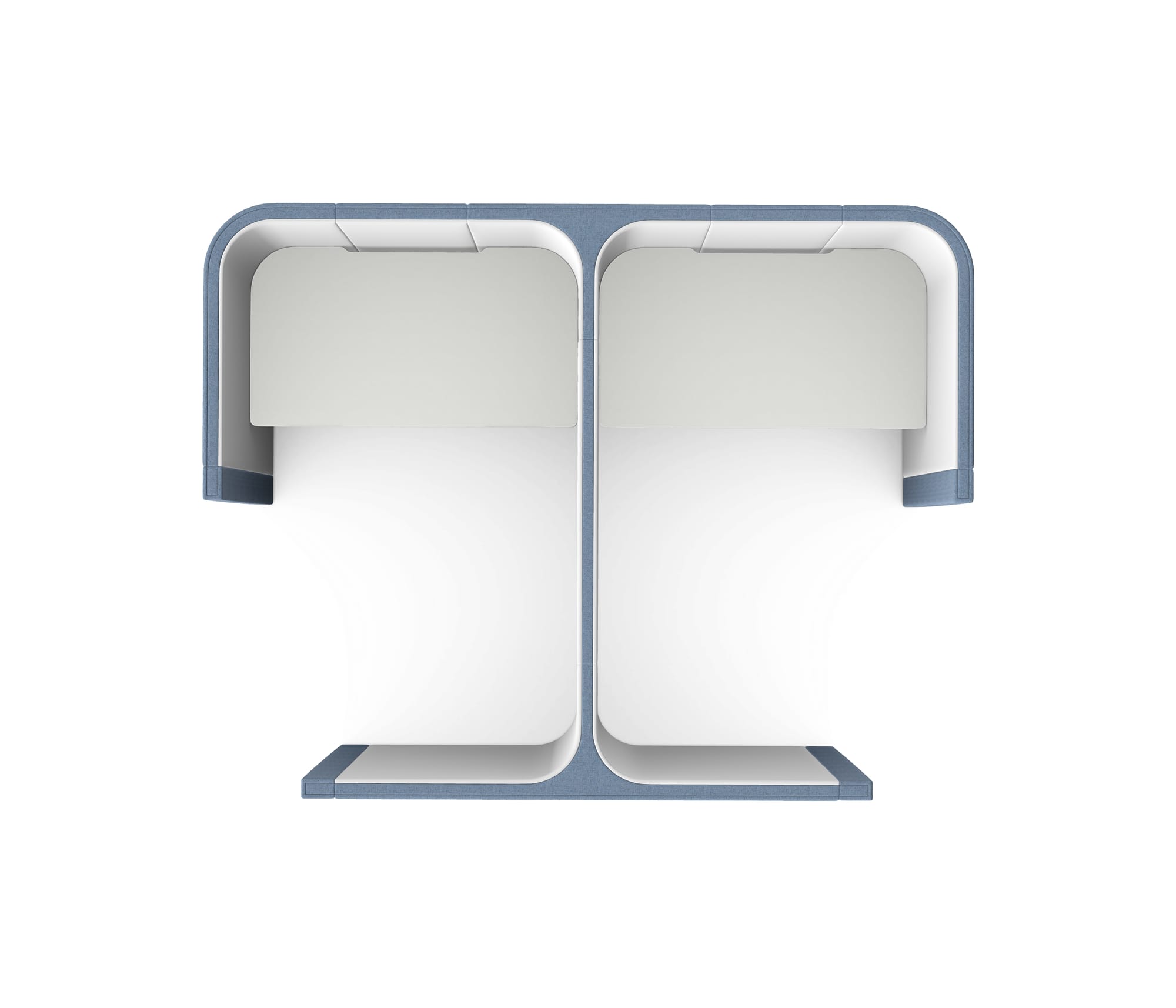 STUDIO WORK - Booth Configuration 1, With Desk Tops
