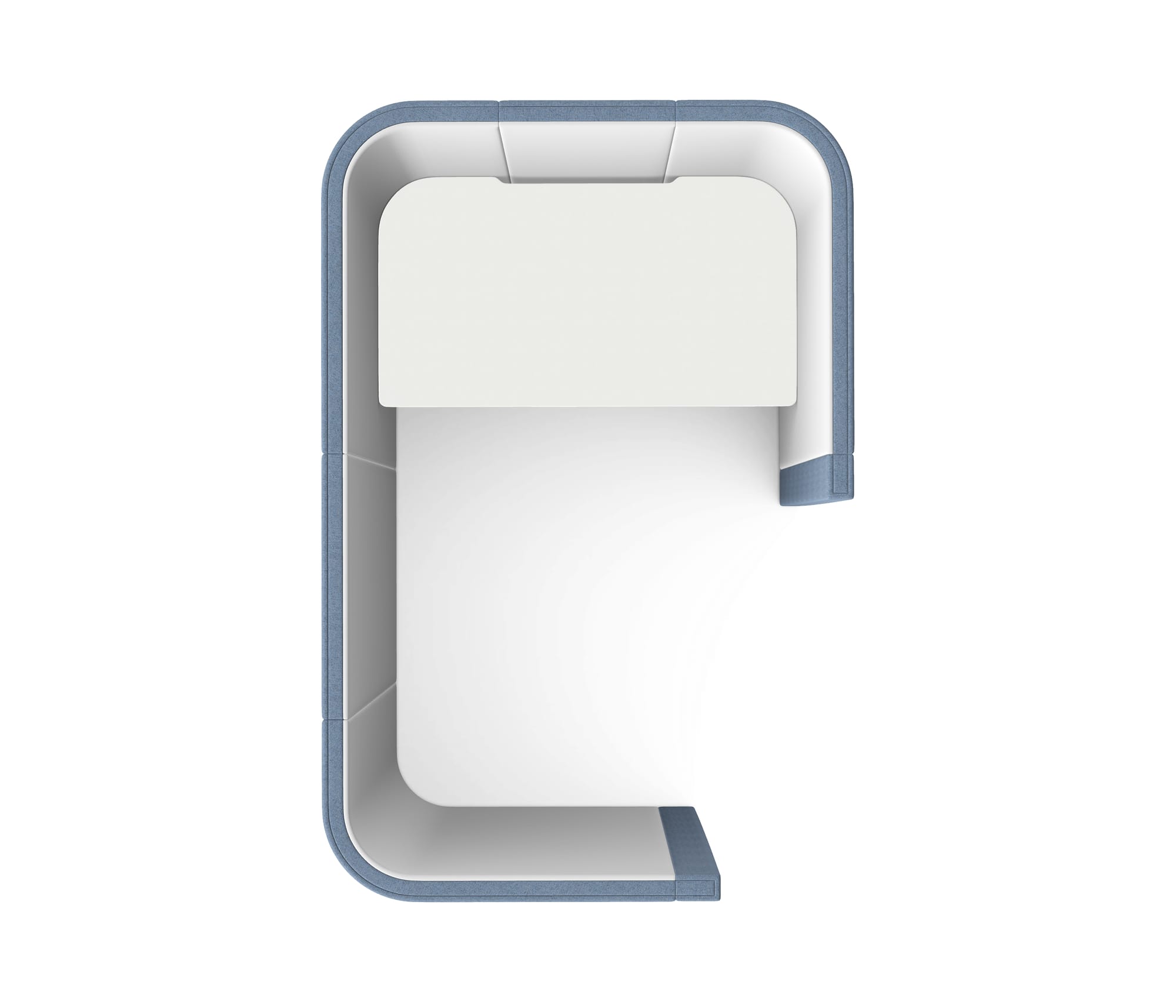 STUDIO WORK - Rectangular, Single Person, With Desk Top