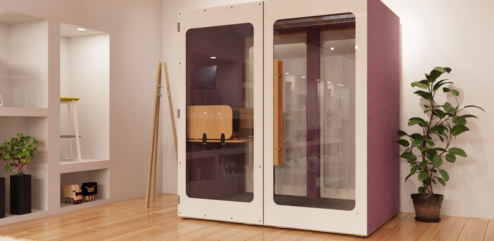 Hide Booths - Mini Office