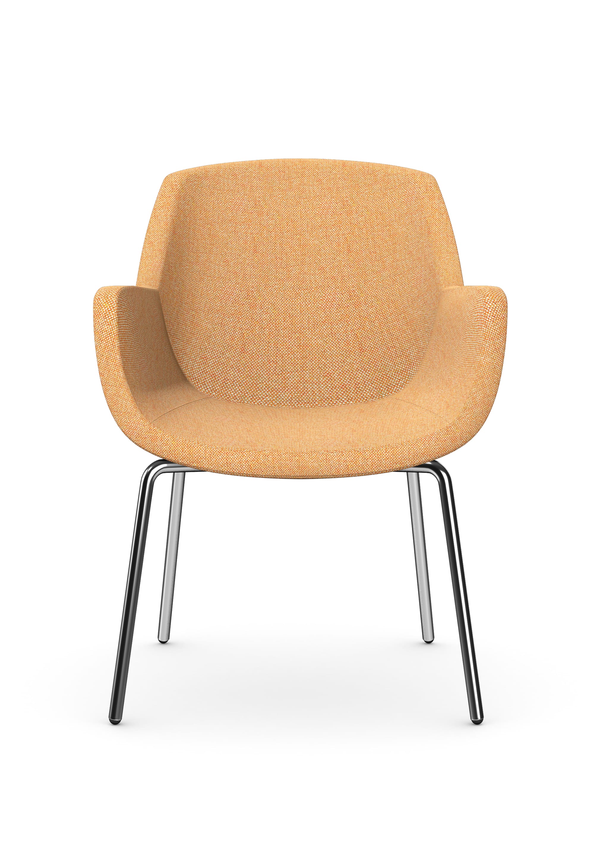 TIANA - Chair, 4 Metal Legs