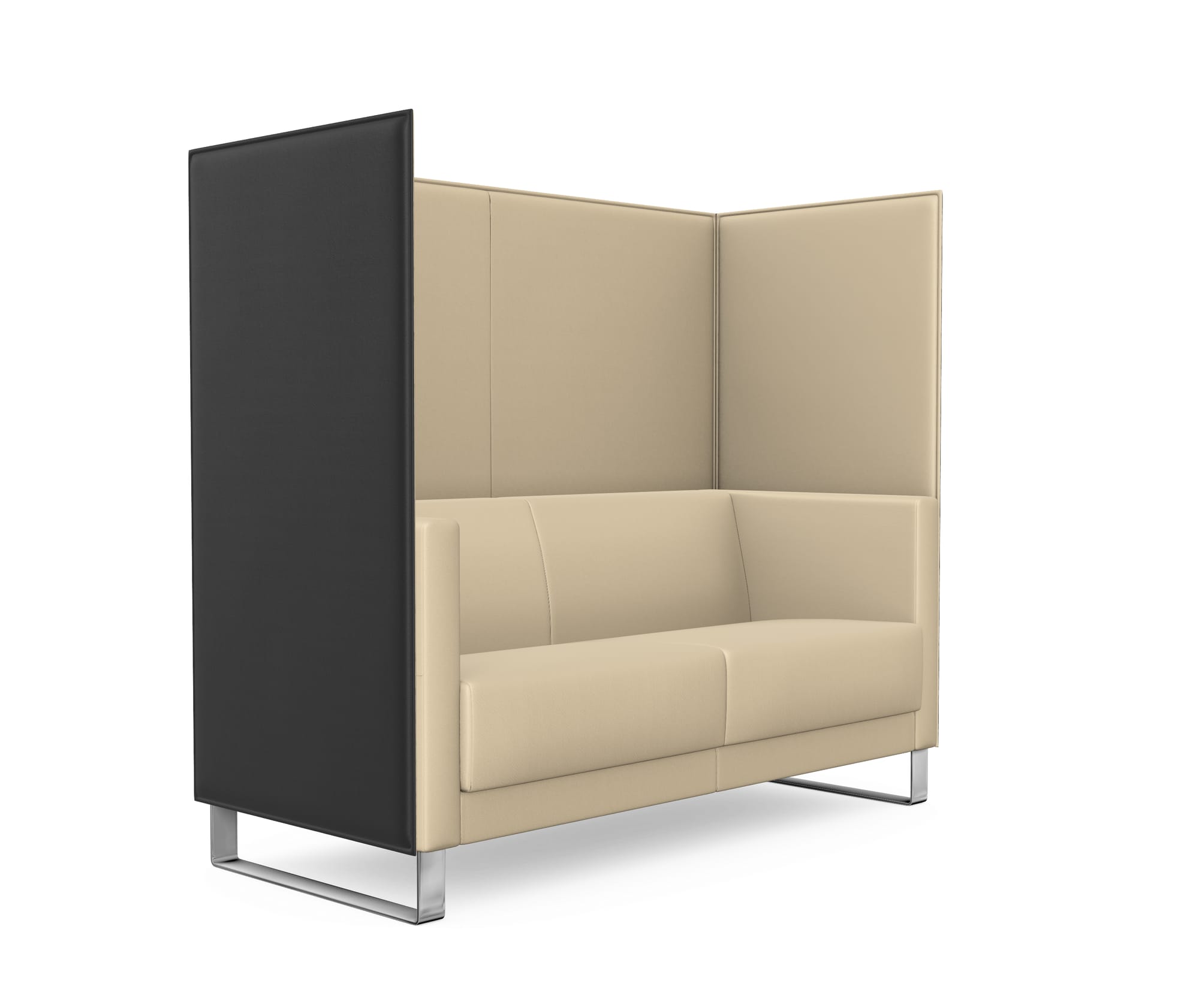 Vancouver Lite 2.5-Seat Sofa with Partition Walls