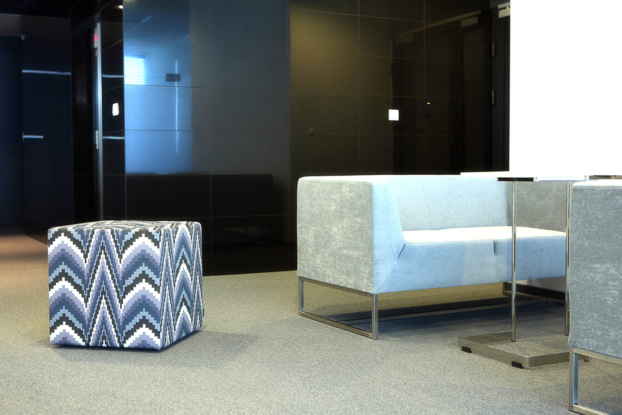 Volt & Square Pouffe (Square)