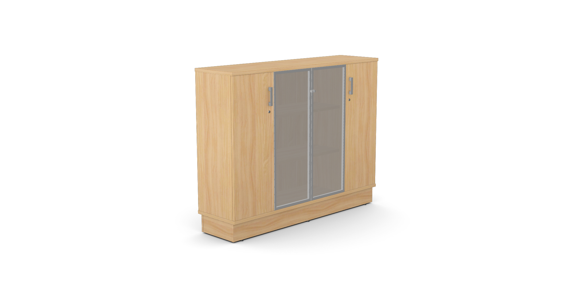 Grand Cabinet (2 Doors, 2 Glass Doors)