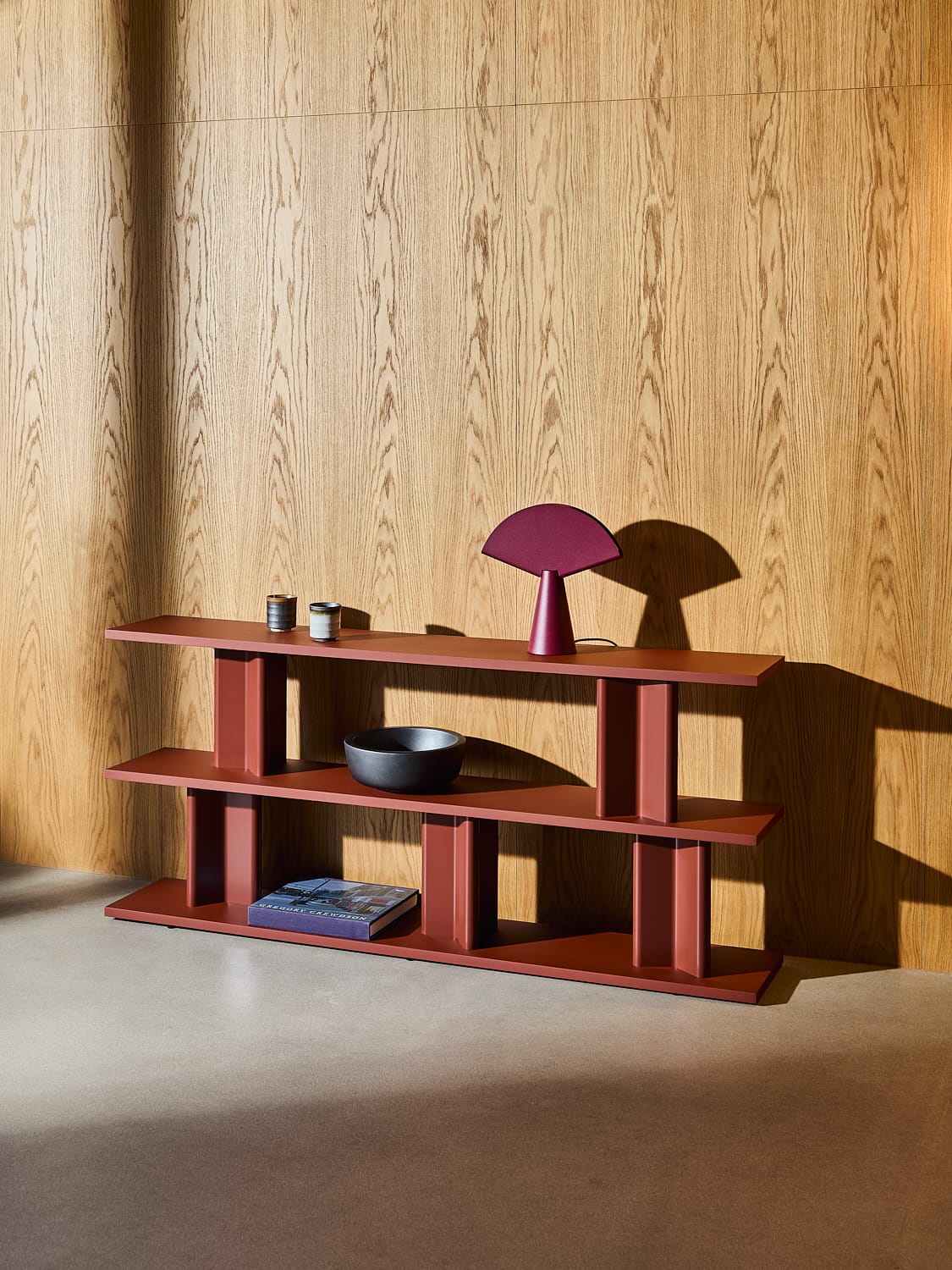 Cactus Bookcase - rectangular, 120/2