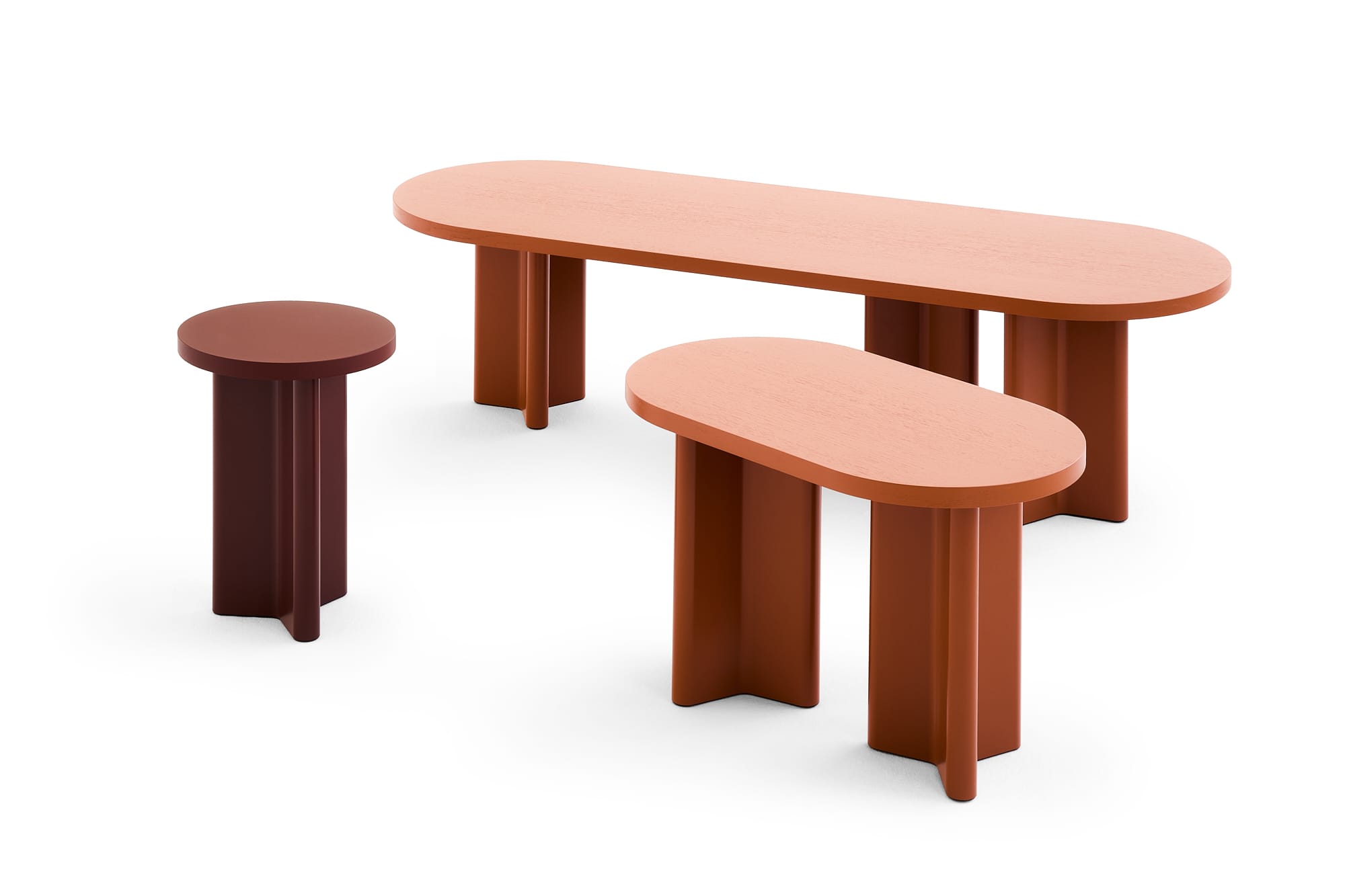 Cactus Table - oval tabletop L