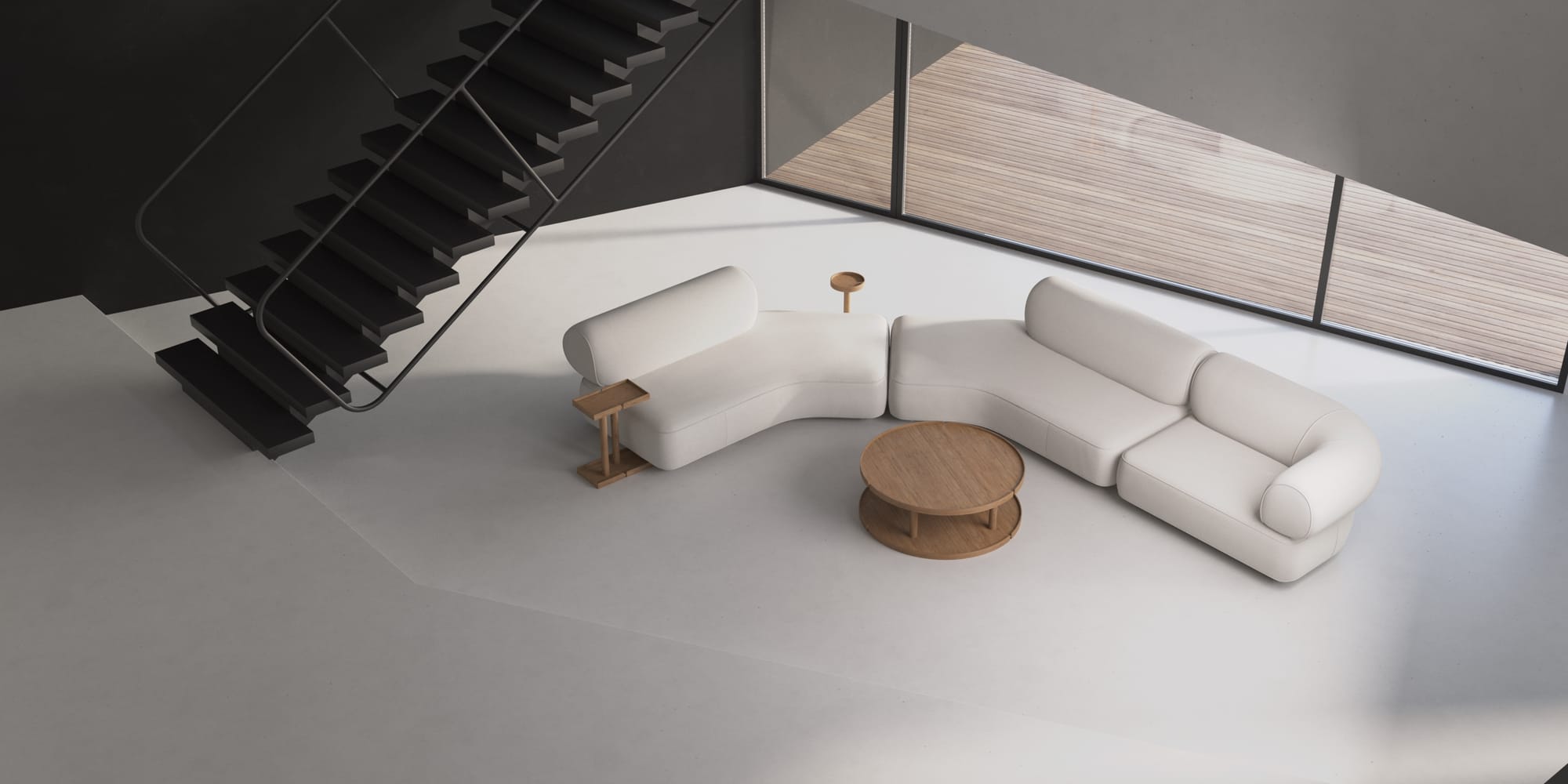 Daaz - Ottoman Left with Armrest