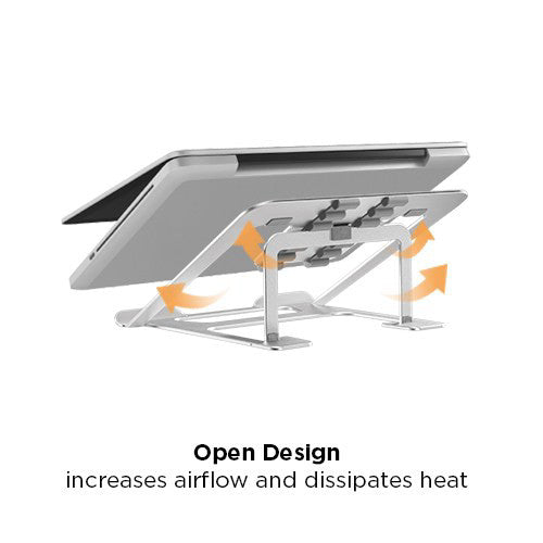 Ultra Slim Foldable Aluminum Laptop Riser